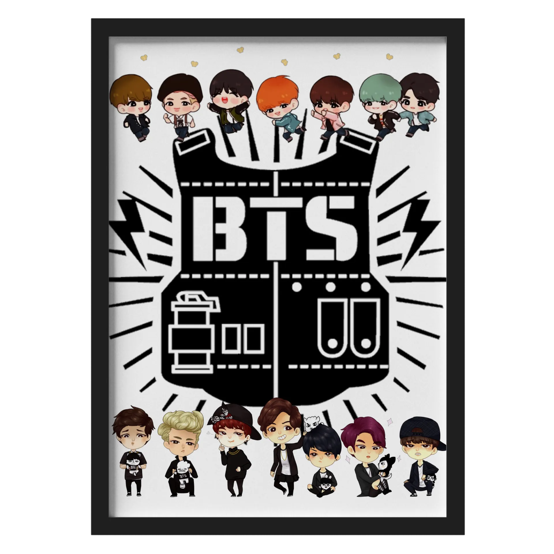 Quadro A3 personalizado - Imagem 1