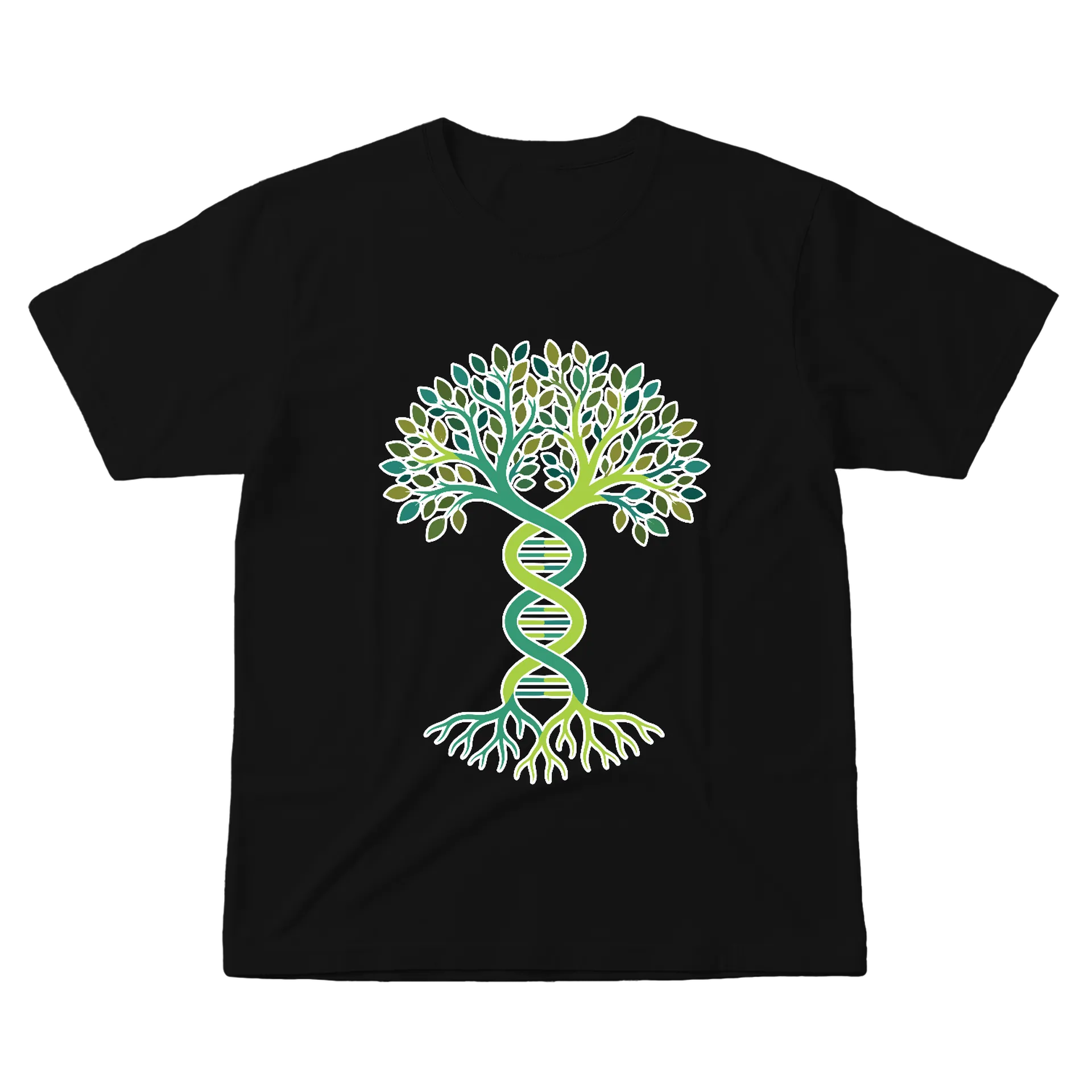 Camiseta Árvore fita de DNA 100% Algodão - Imagem 1