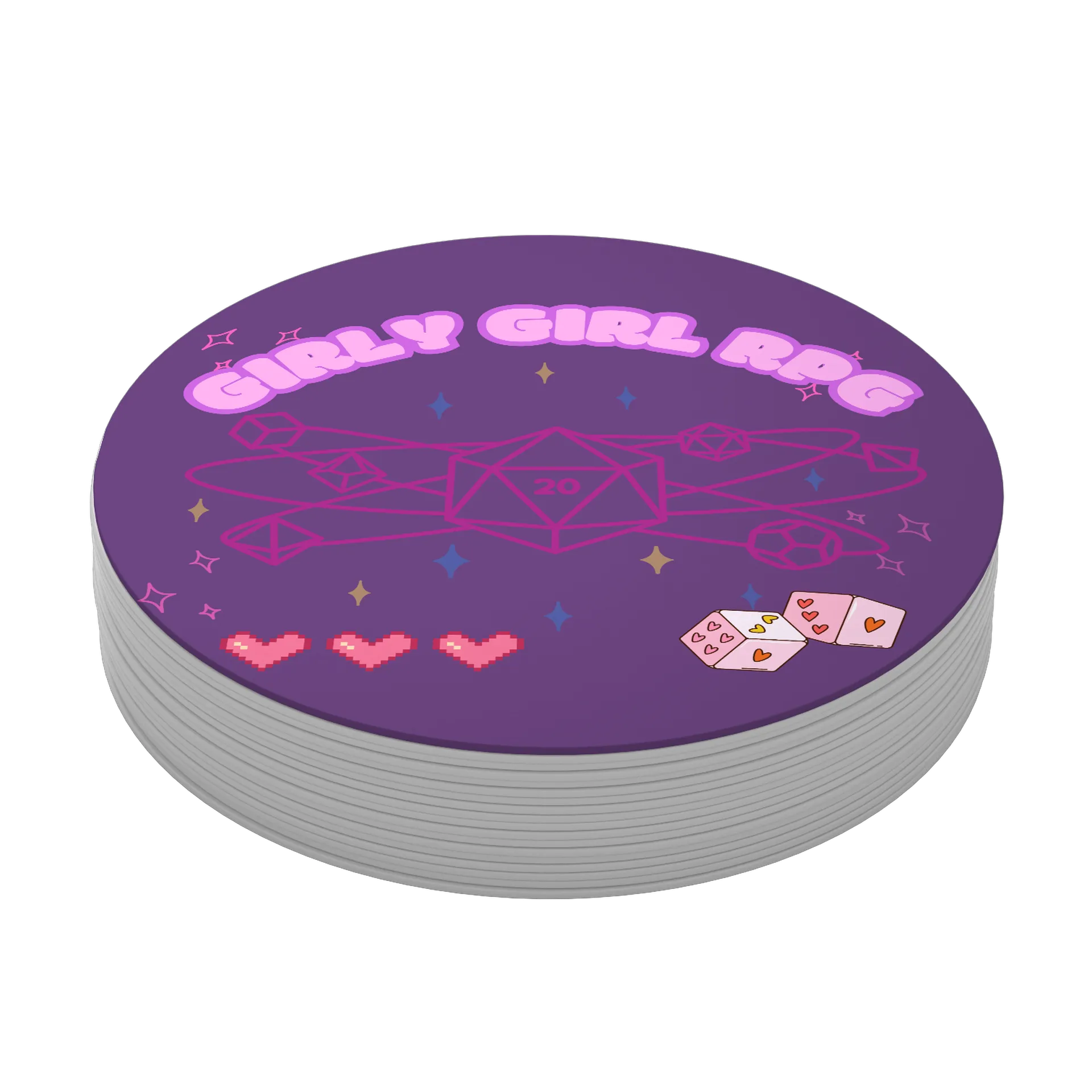 Porta-copos GIRLY GIRL RPG - Imagem 4