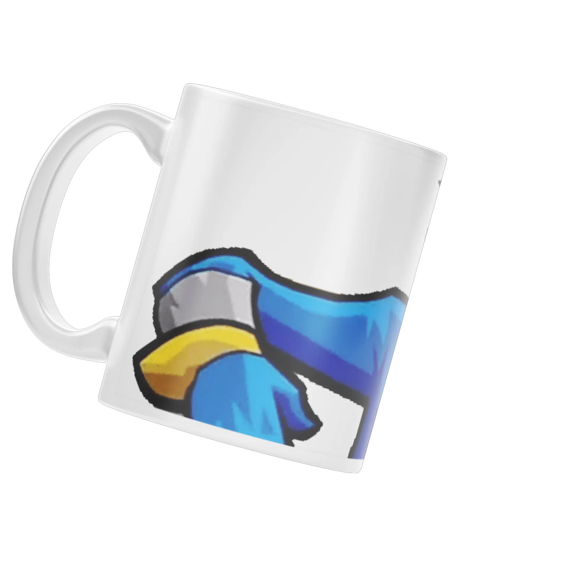 Caneca Porcelana Ladrão Estilo Cartoon 325ml - Imagem 3