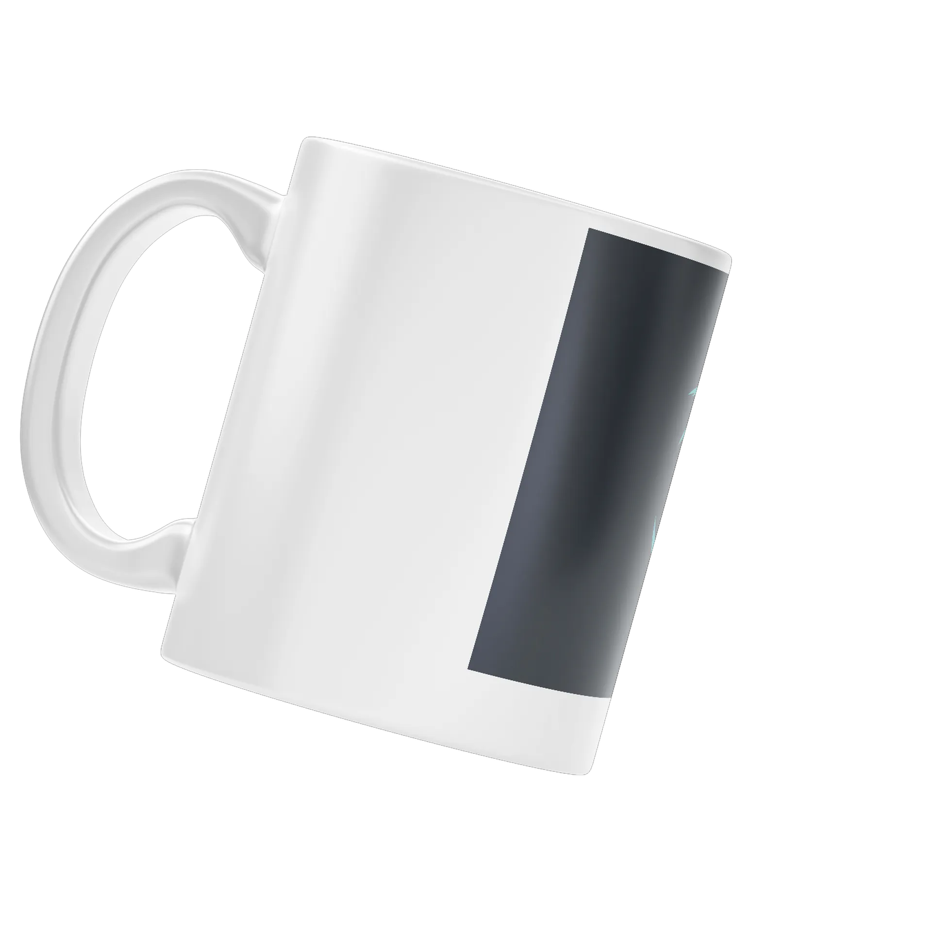 Caneca Porcelana Praia Pôr do Sol 325ml de Sandrooliveira