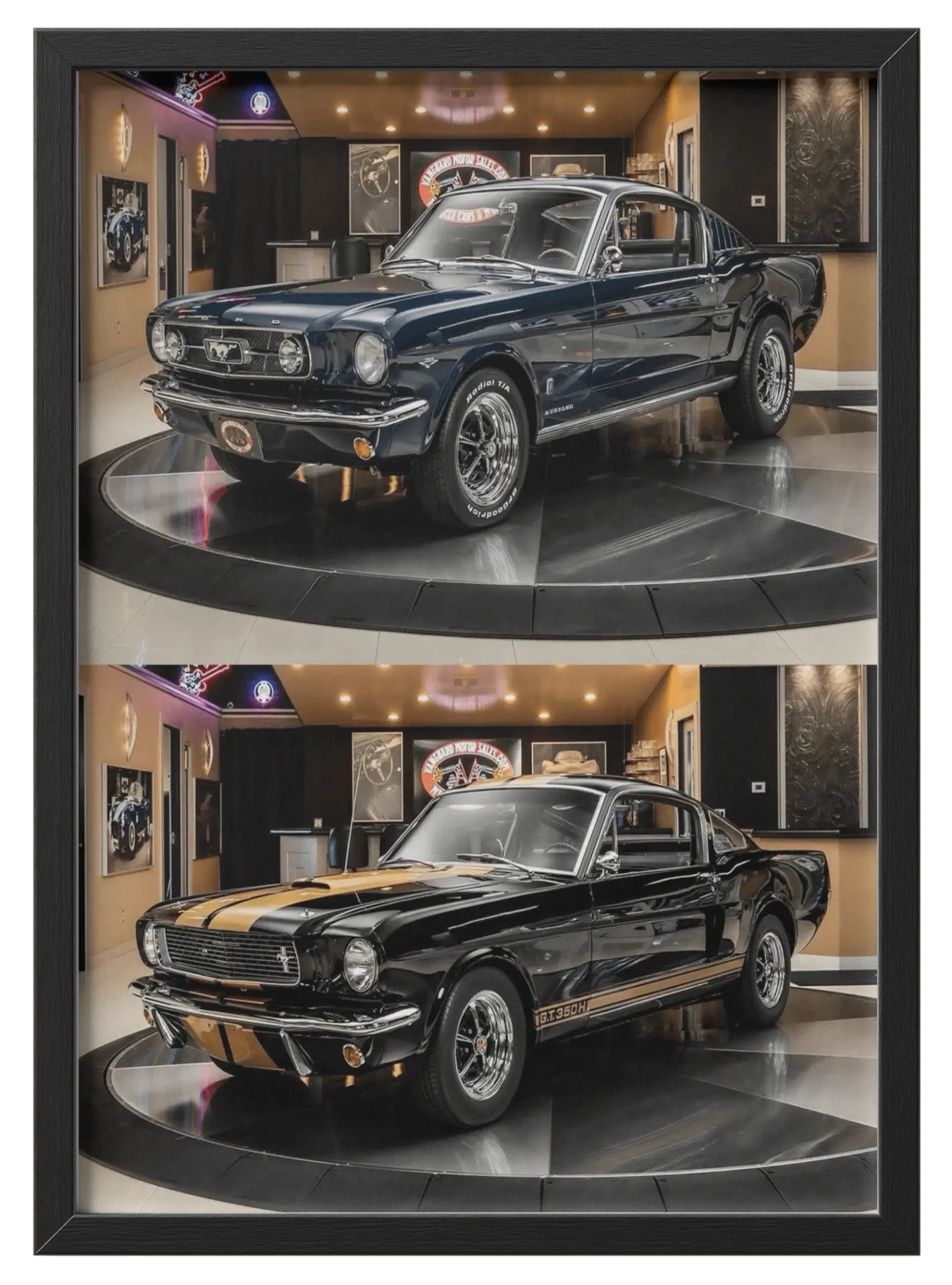 Quadro muscle car americano  - Imagem 1