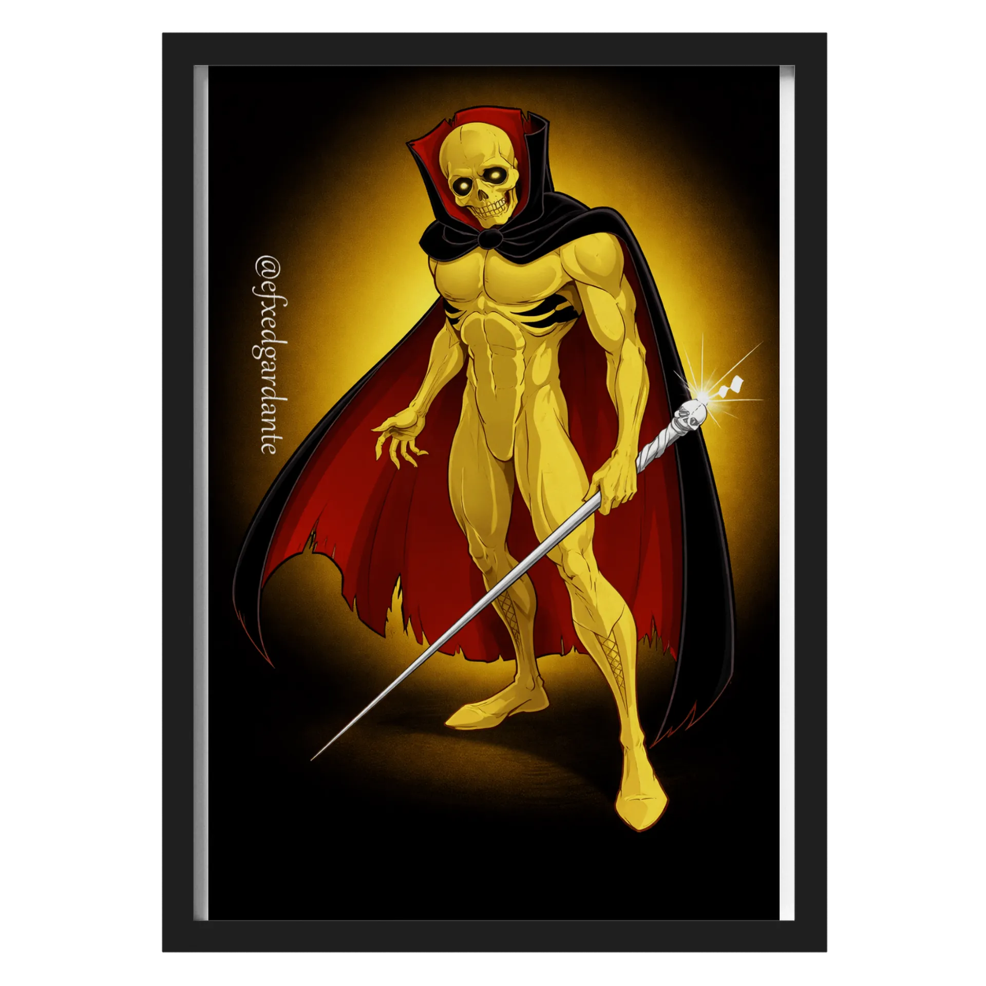 Quadro A3 personalizado de EFXDante