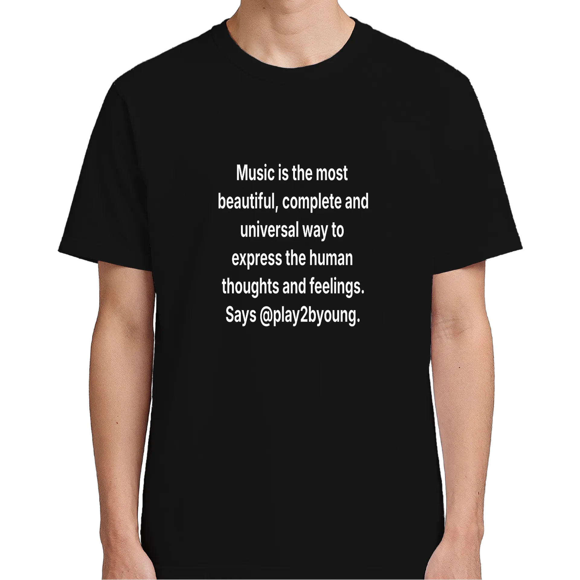 Camiseta personalizada Music. de play2byoung — imagem 4 de 6