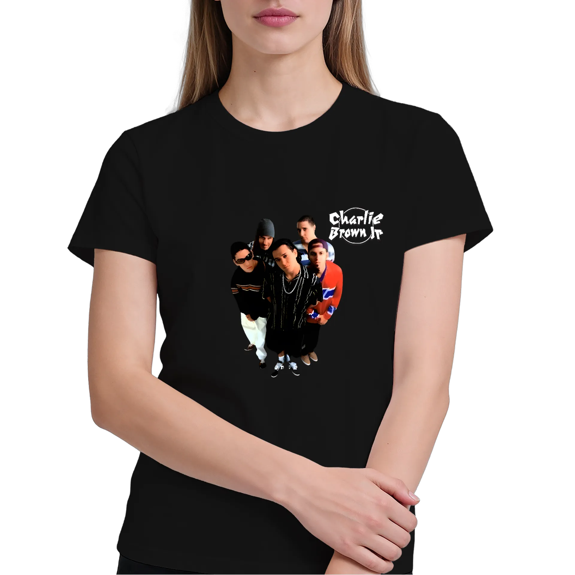 Camiseta Charlie Brown Jr - membros de Adnan — imagem 3 de 6