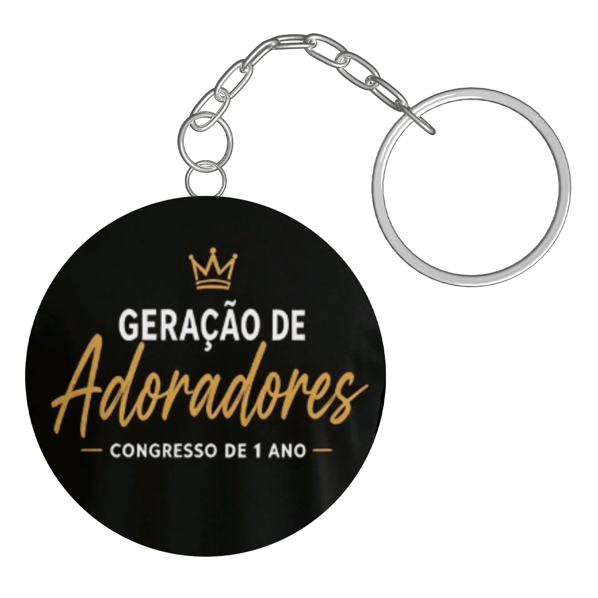 Chaveiro MDF Geração de Adoradores 5x5cm - Imagem 3