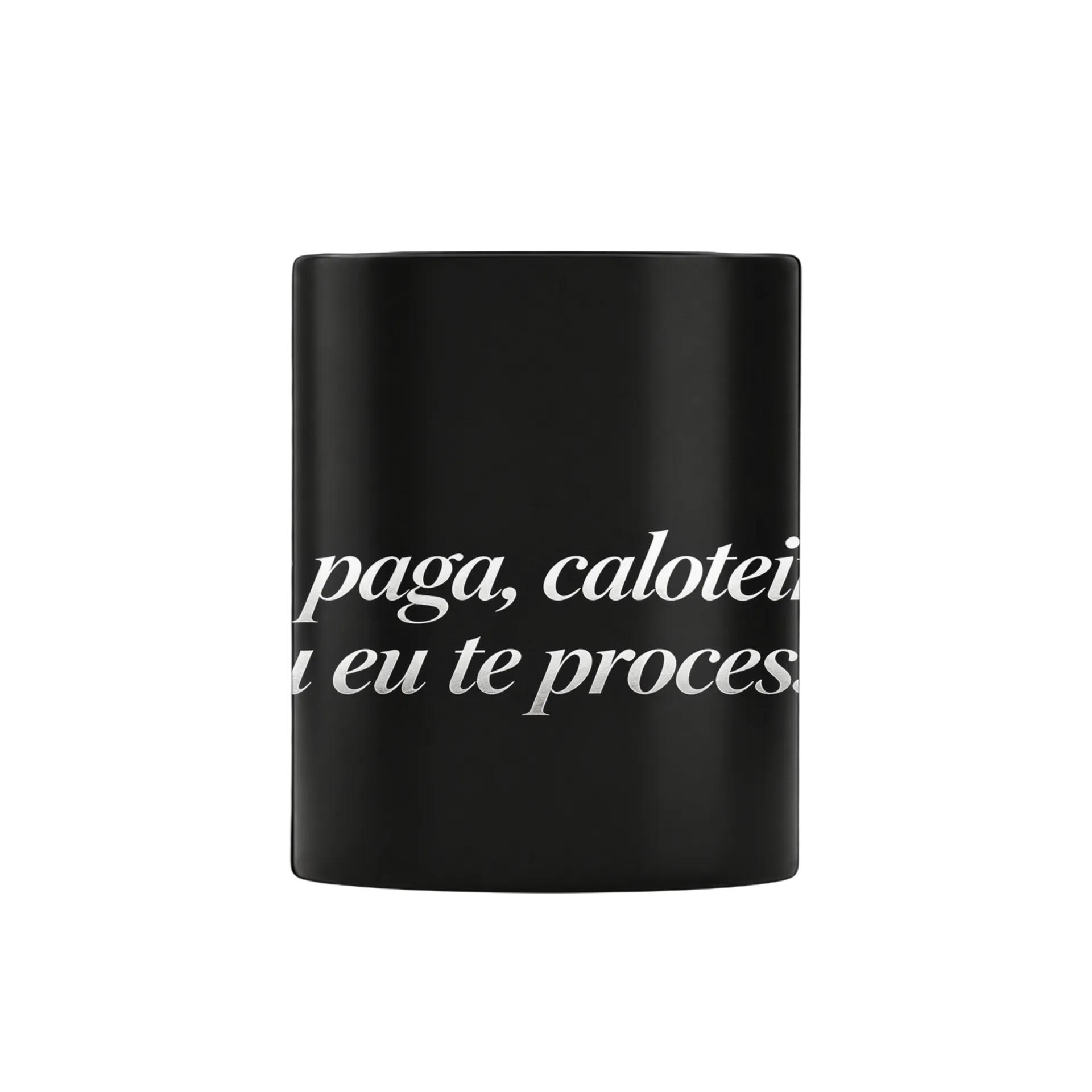 Caneca Tipografia Me manda mensagem 325ml - Imagem 1
