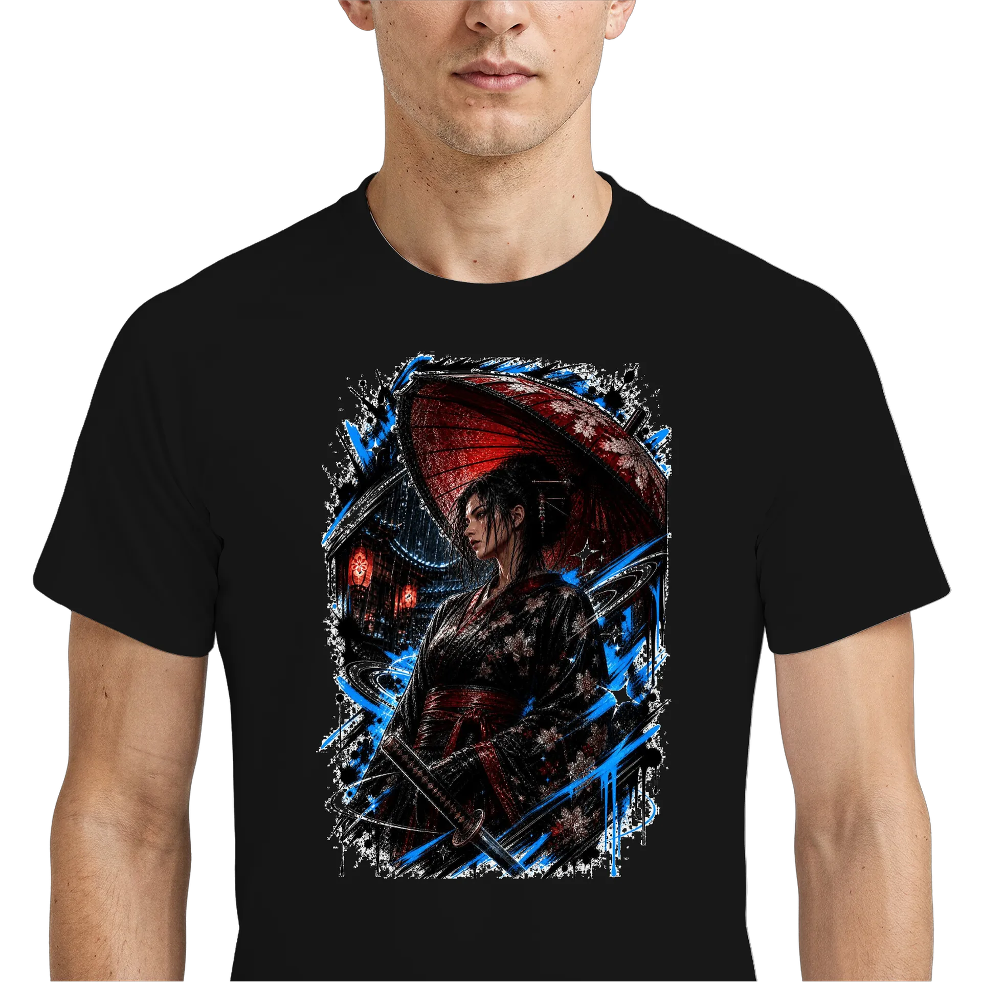 Camiseta Dry Fit Arte Streamer Personalizada Preta 100% - Imagem 4