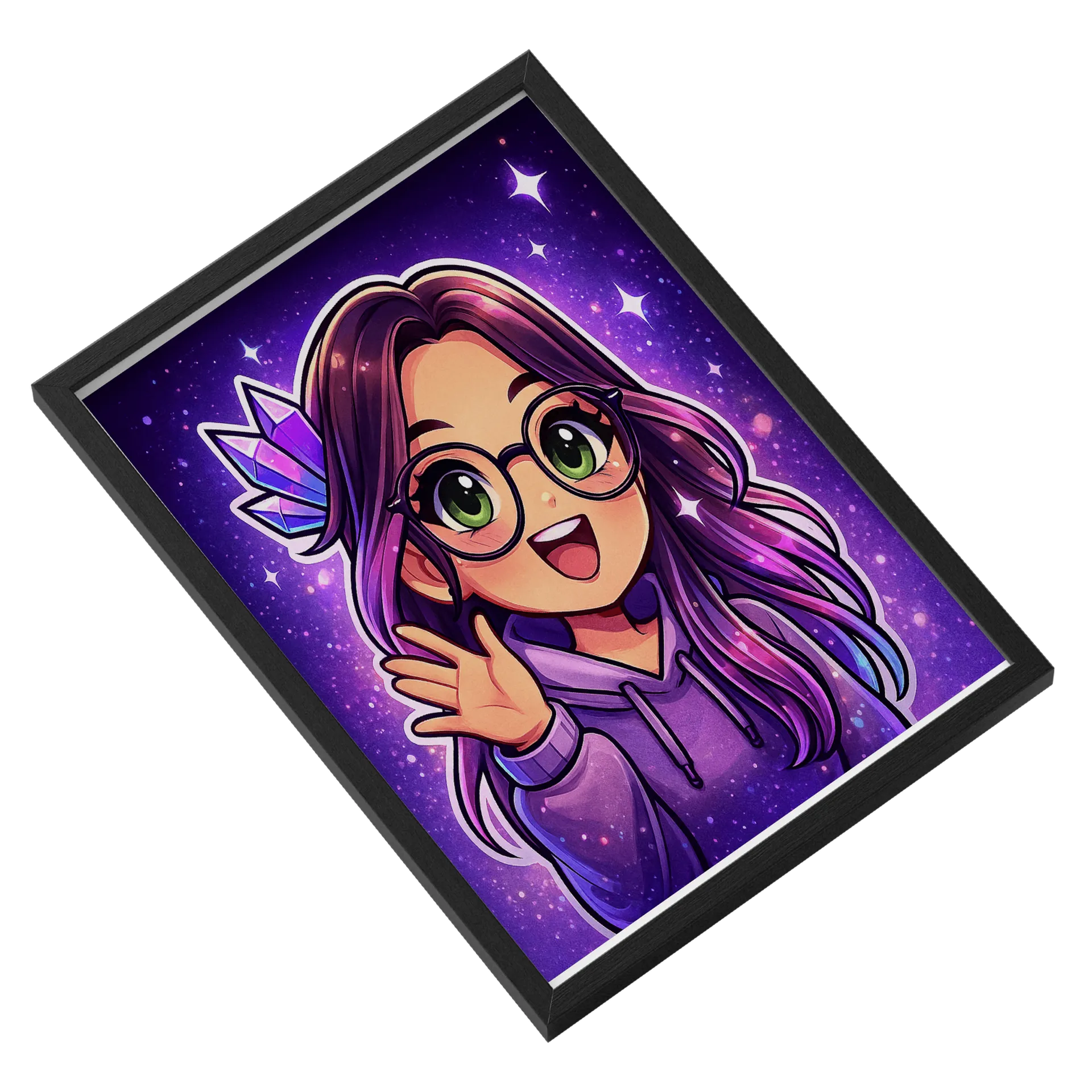 Quadro A3 Personalizado: Decore com Sua Essência! de CRISTALIX 