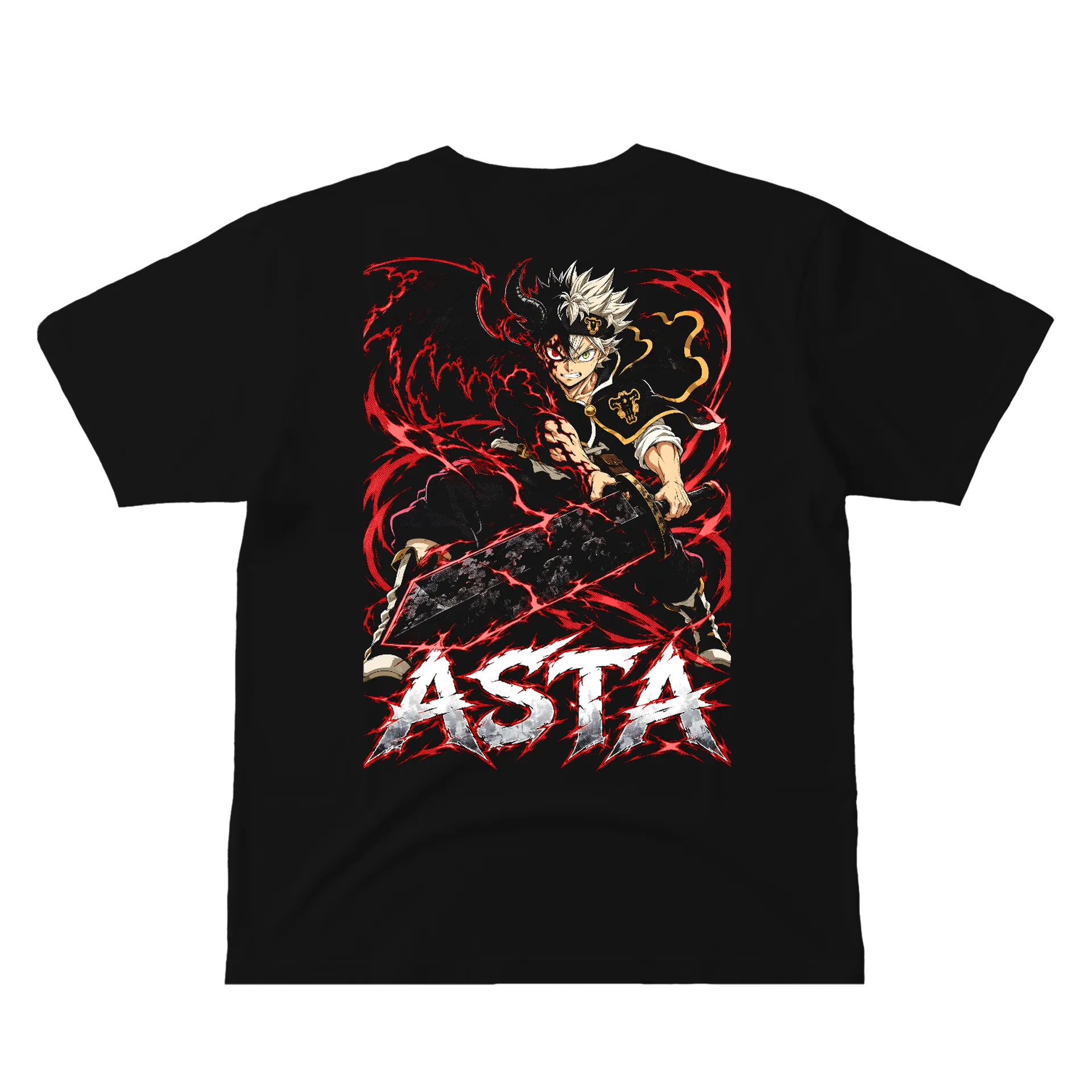 Camiseta personalizada Asta Black Clover Anime Premium - Imagem 2