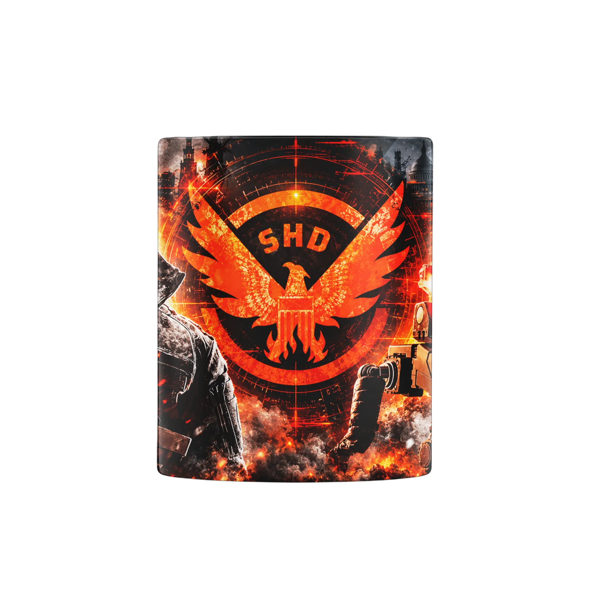 Caneca Agente Division de Gigi Rocks — imagem 2 de 4