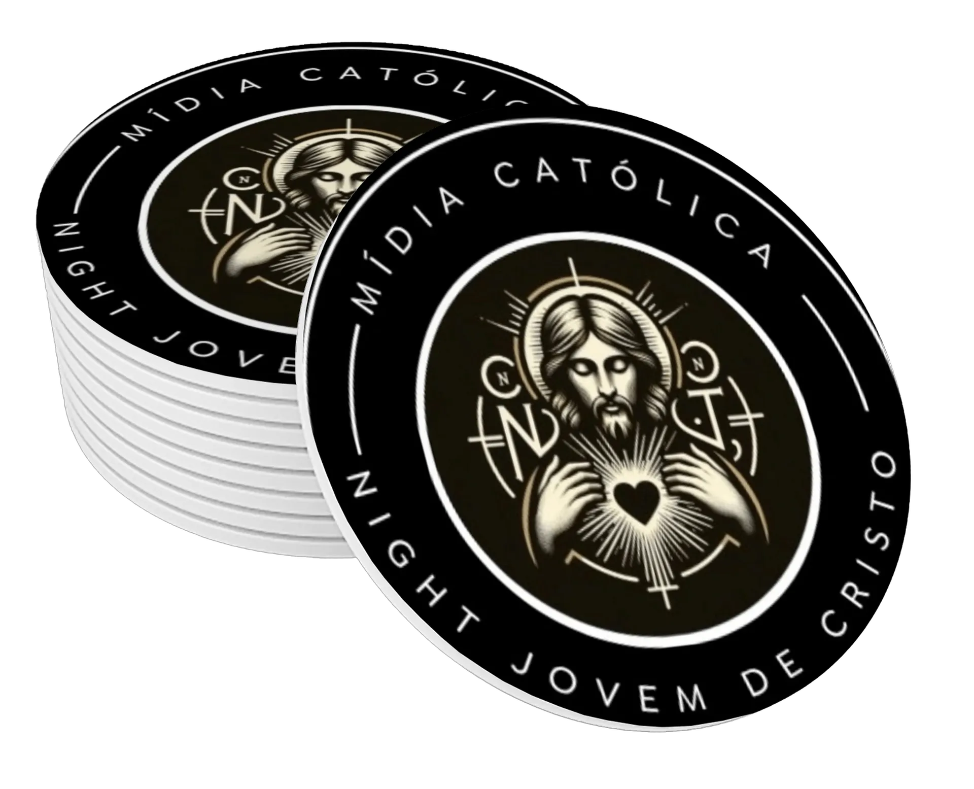 Porta-copos Mídia Católica de Arte Católica — imagem 1 de 3