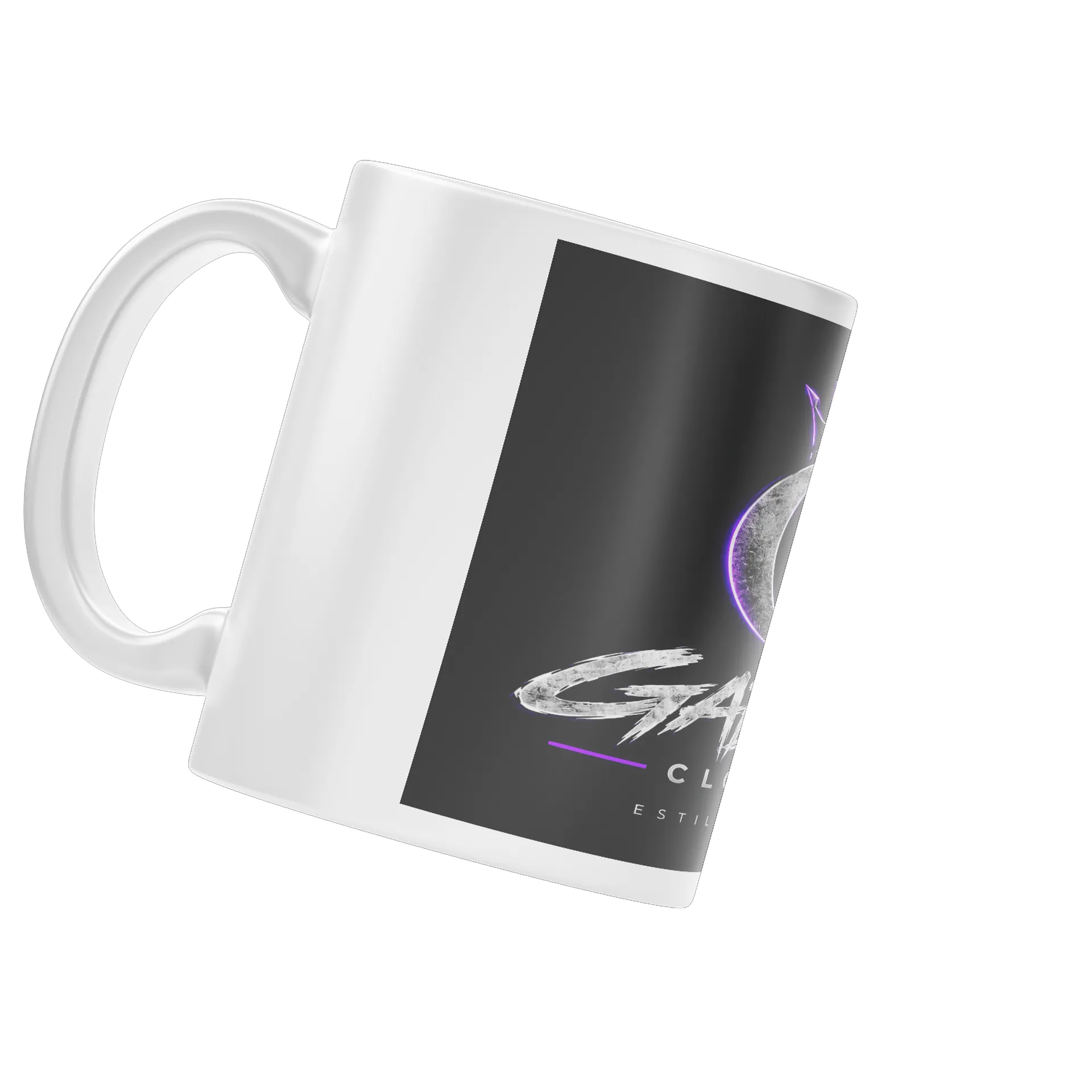 Caneca Logotipo Gabriel Clothing Coroa Prateada 325ml de Marcio — imagem 3 de 4