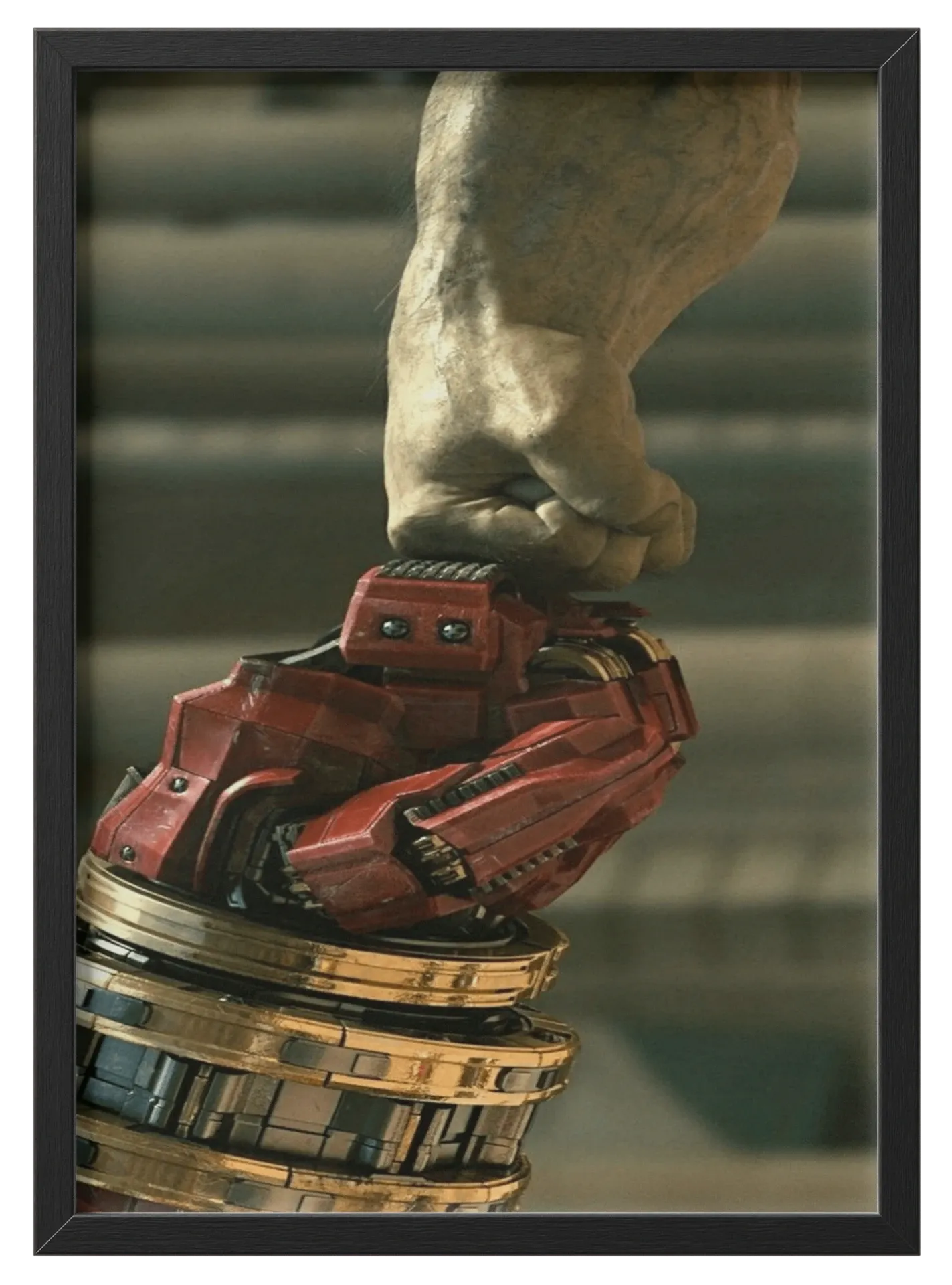 Quadro do homem de ferro e hulk - Imagem 1