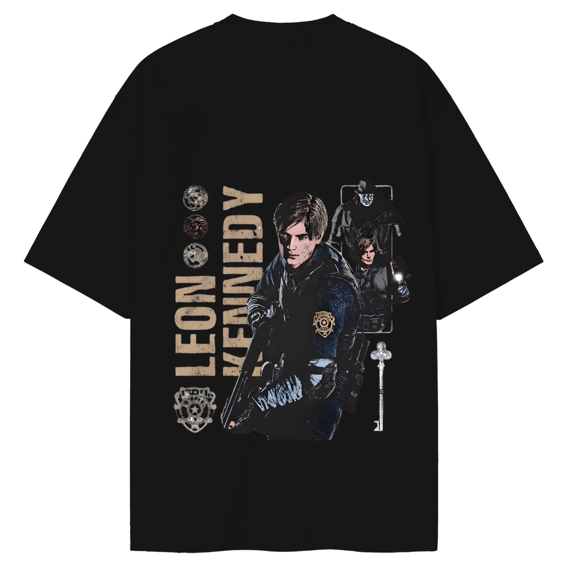 Camiseta Oversized LEON KENNEDY - Imagem 3