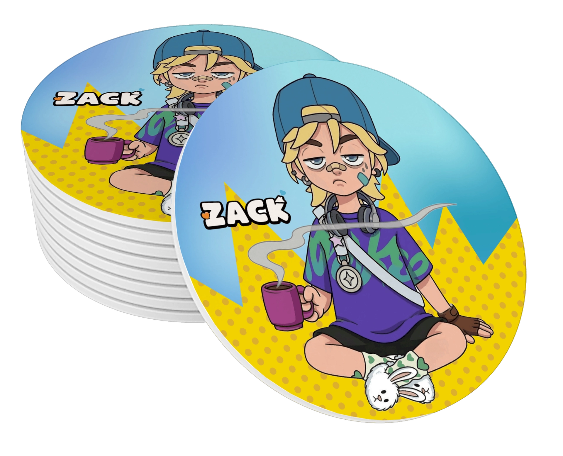 Porta-copos personalizado de Ezequiel Medeiros