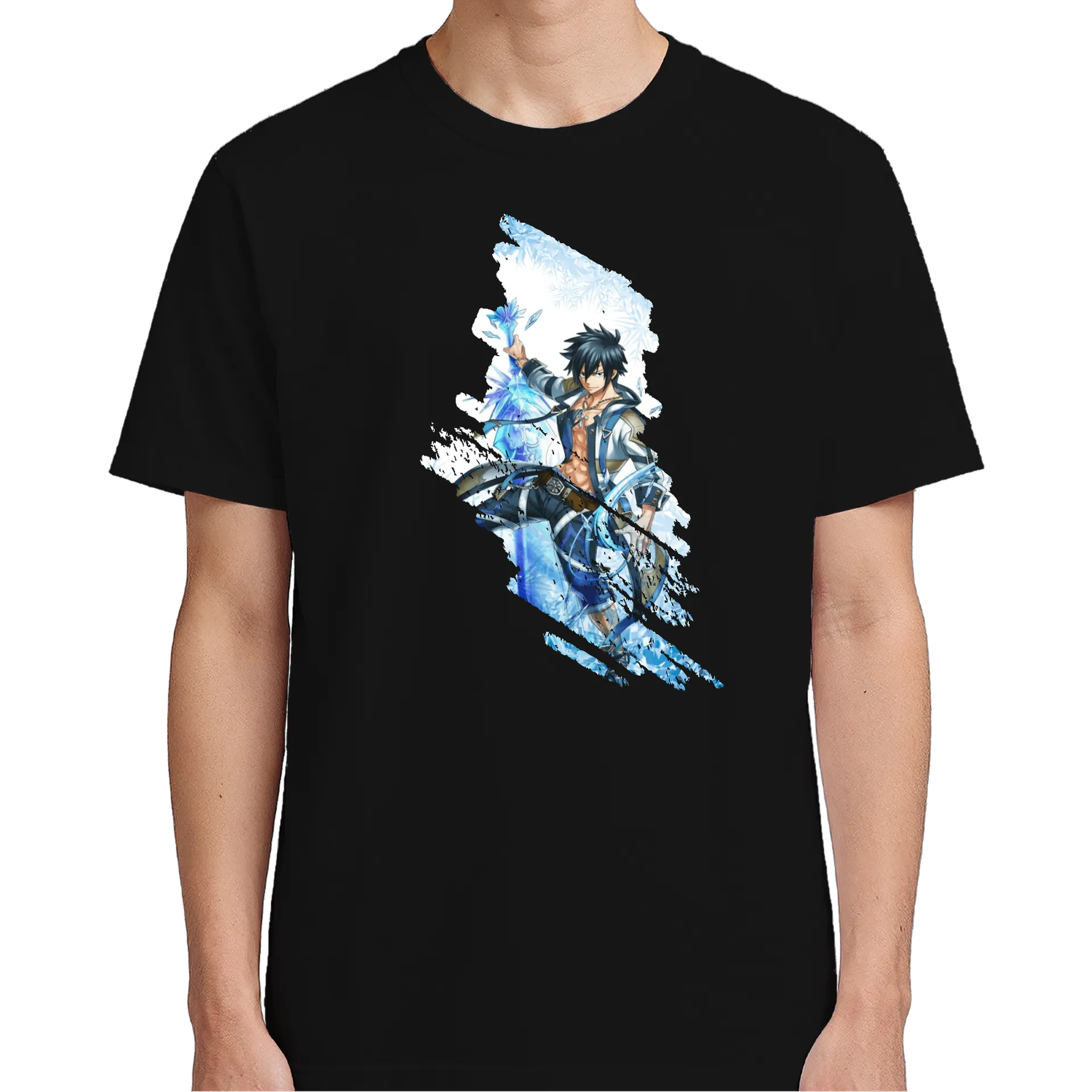 Camiseta Estampa Grey - Fairy Tail Anime 100% Algodão - Imagem 5