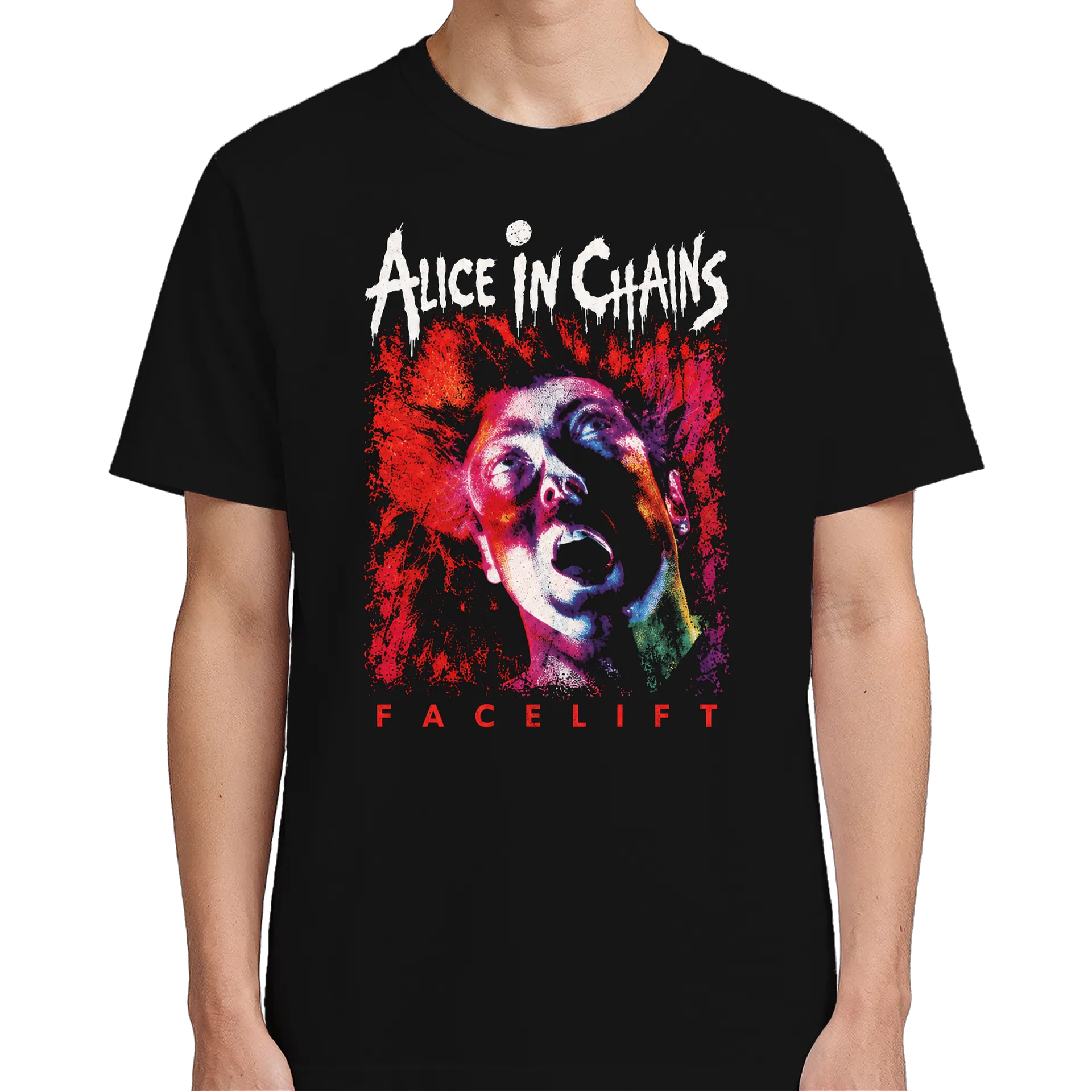 Camiseta Alice in Chains Facelift 100% algodão - Imagem 1