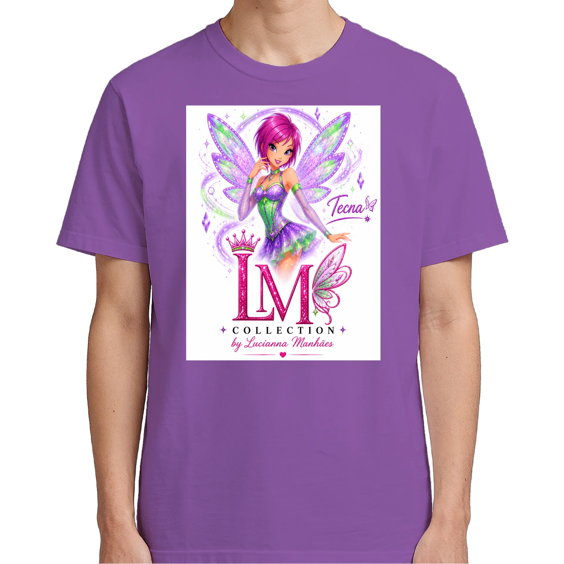 Camiseta Ilm Collection by Lucianna Manhães 100% Algodão - Imagem 5