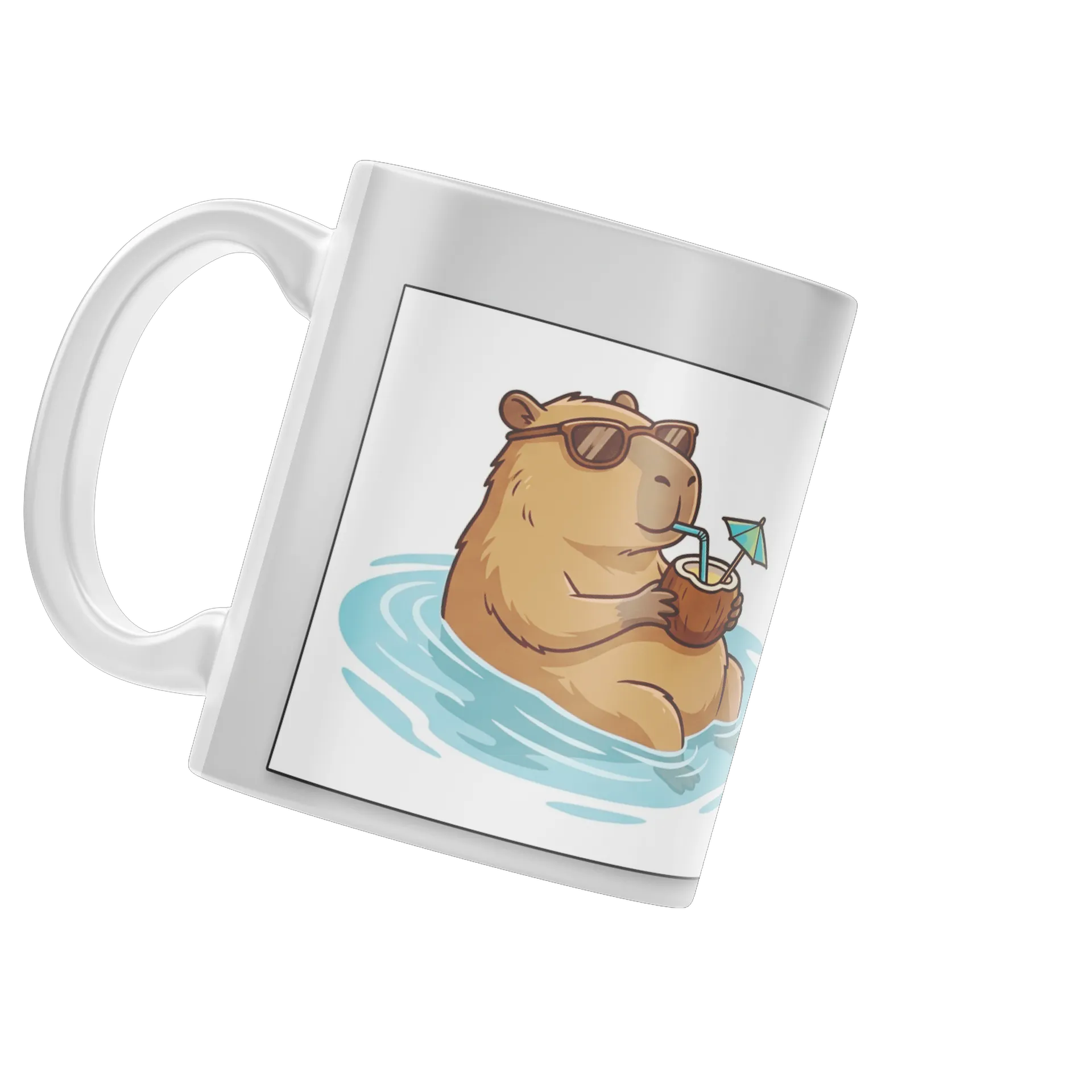 Caneca Capivara Relaxando - Imagem 3