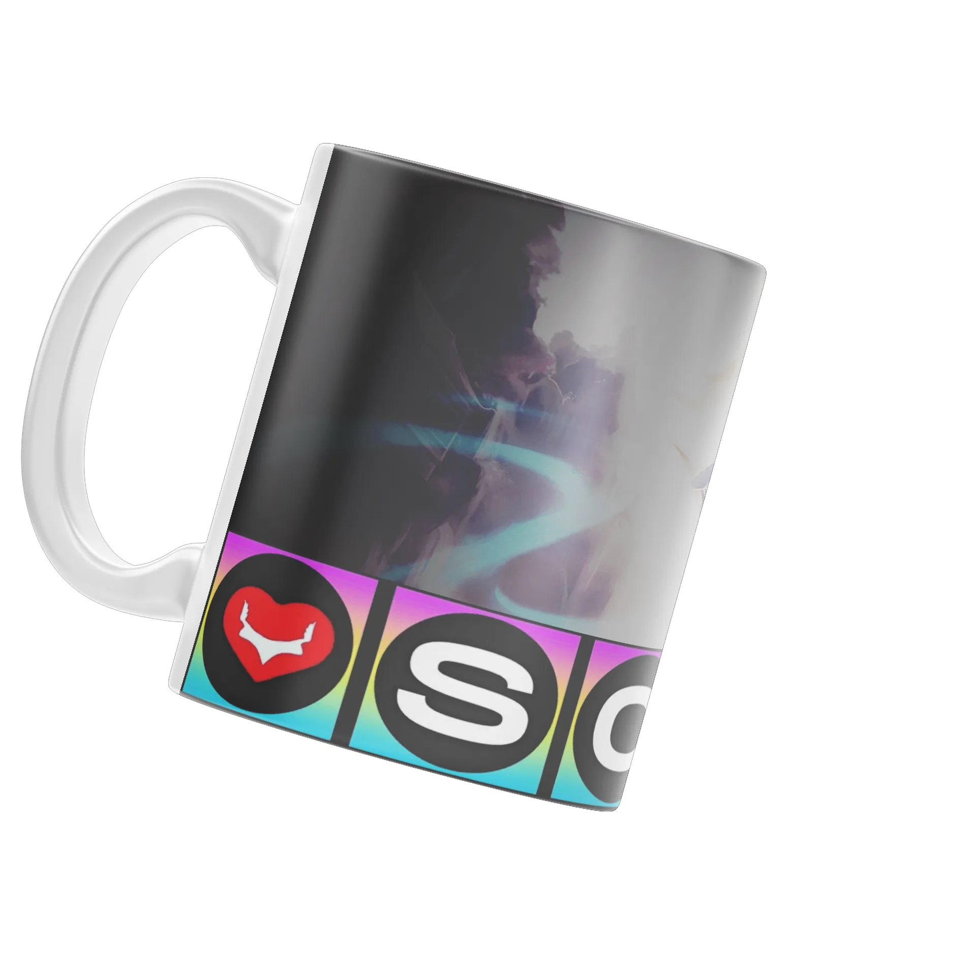 Caneca Sona Universona Padrão de SonaFofoqueira — imagem 3 de 4