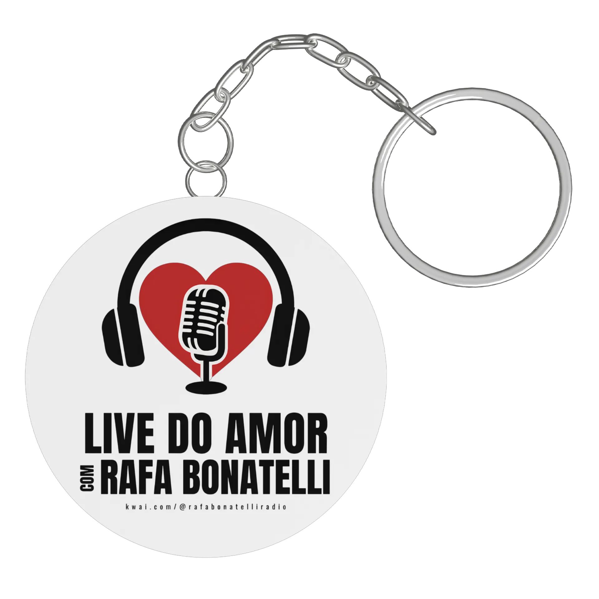 Chaveiro MDF Live do Amor - Imagem 3