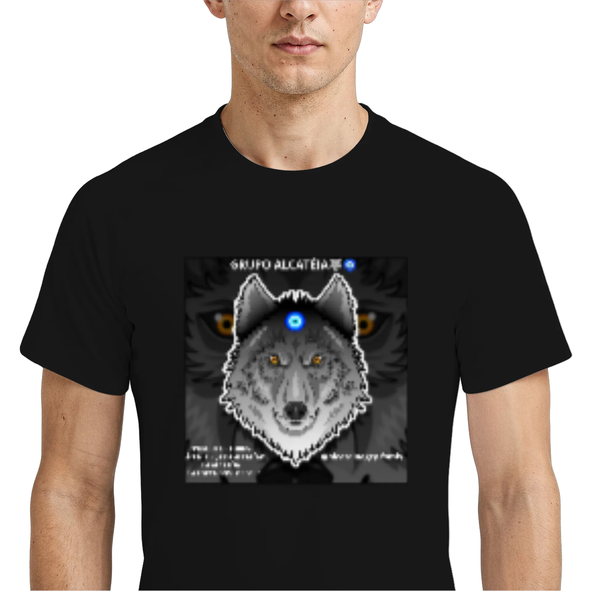 Camiseta DryFit GRUPO ALCATÉIA🐺🧿/ Morena 🌹🐺🧿 - Imagem 4