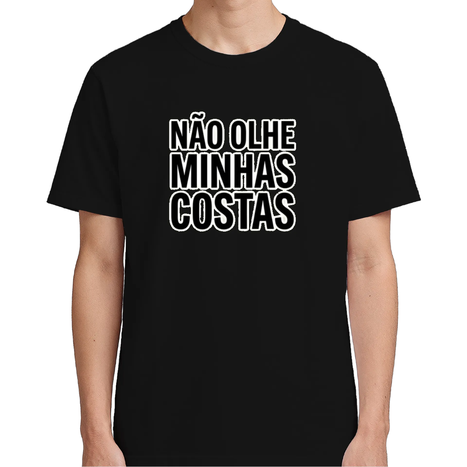 Camiseta NÃO OLHE MINHAS COSTAS - Imagem 5