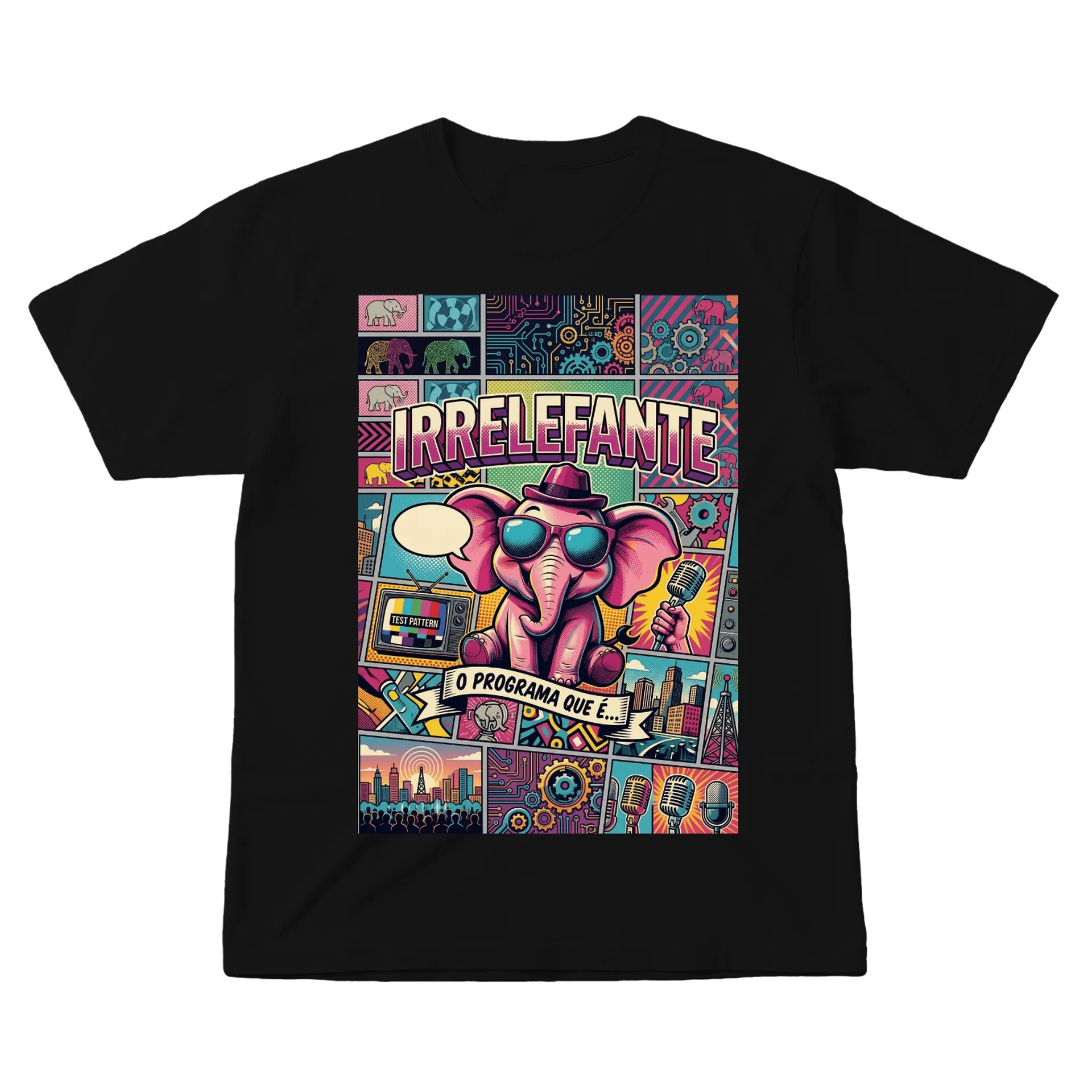Camiseta O programa que é de Programa Irrelefante — imagem 1 de 6