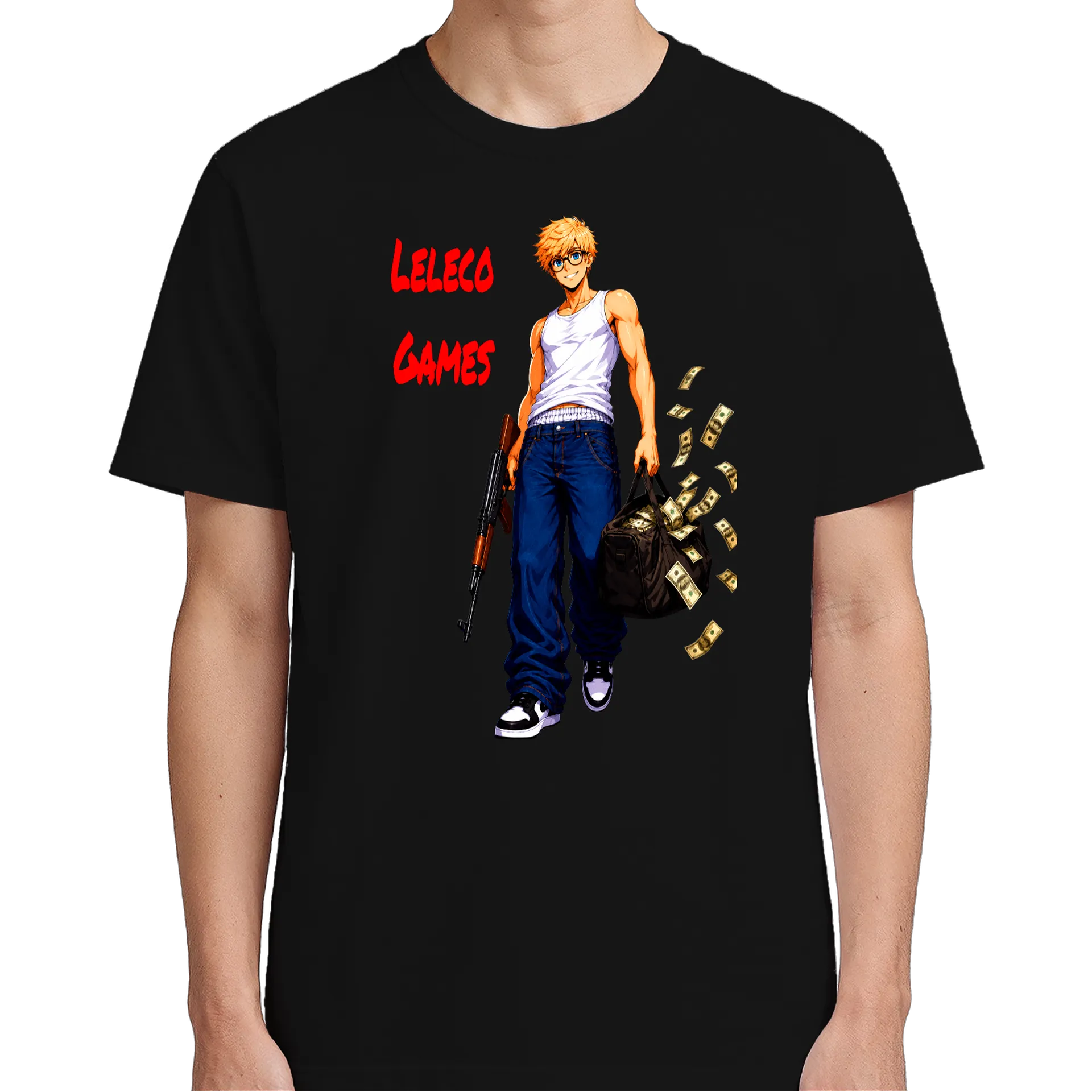 Camiseta Leleco Games de LeandroPich — imagem 4 de 6