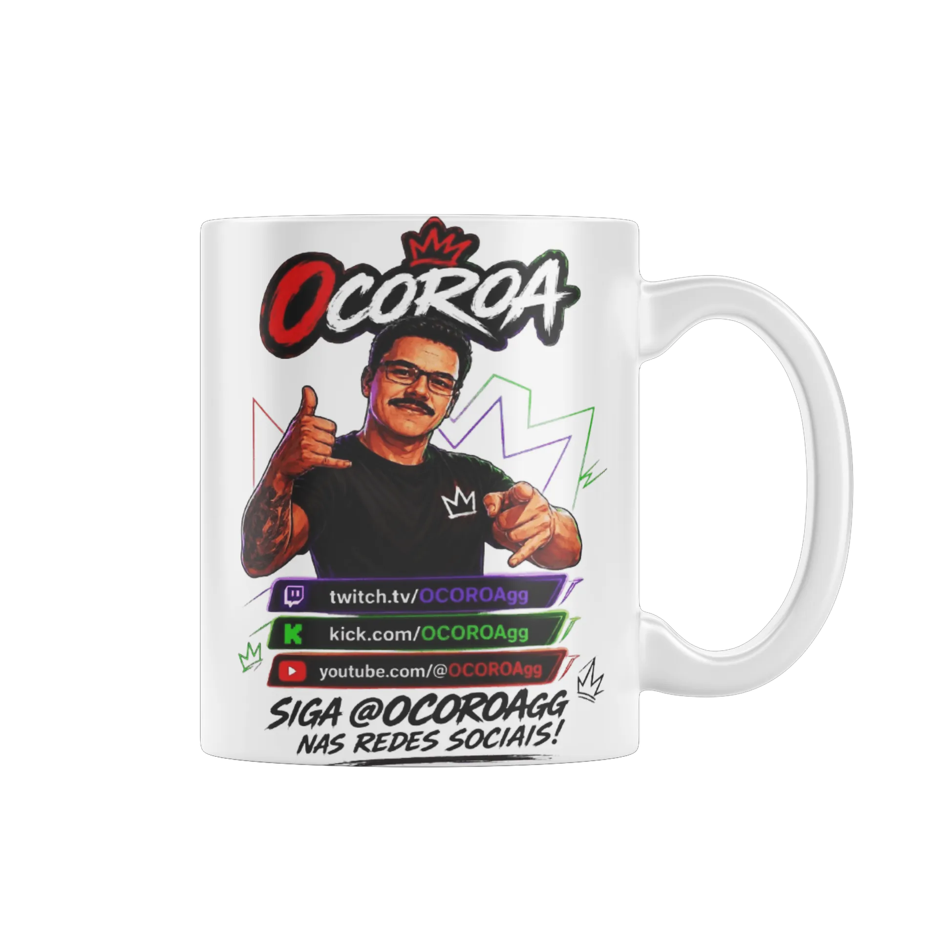 Caneca Personalizada: O COROA de O COROA