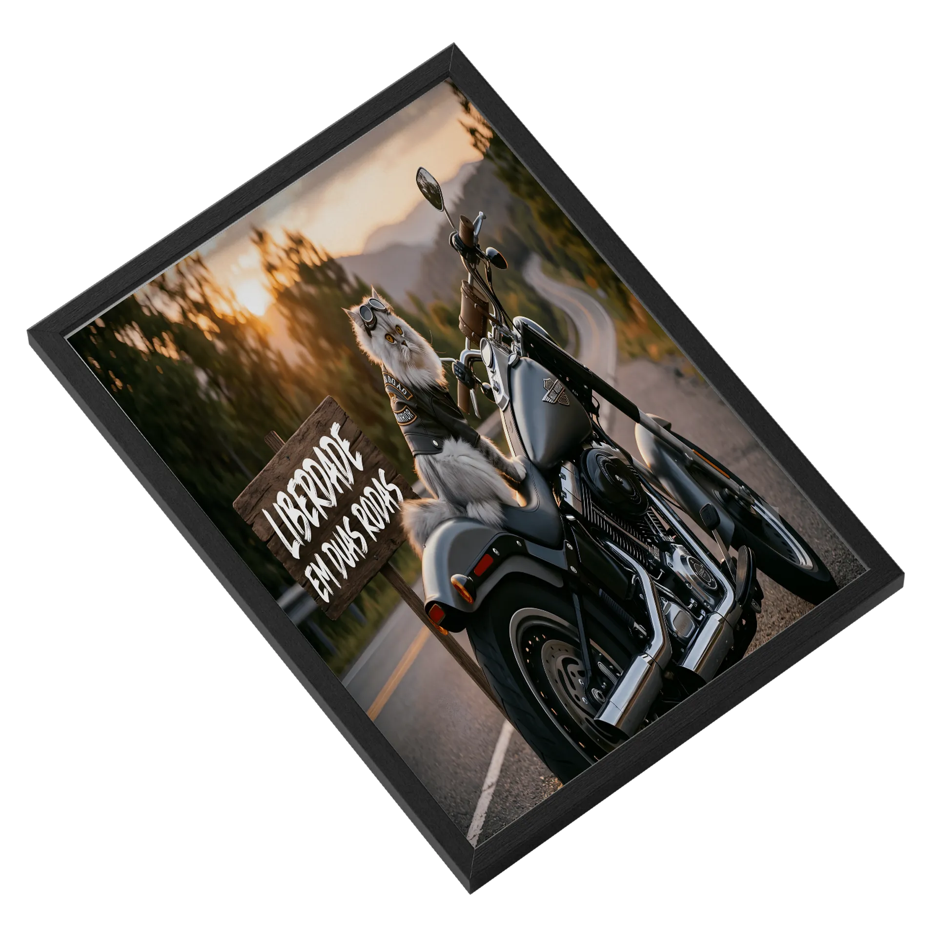 Quadro A3 personalizado Com Vidro - Imagem 2
