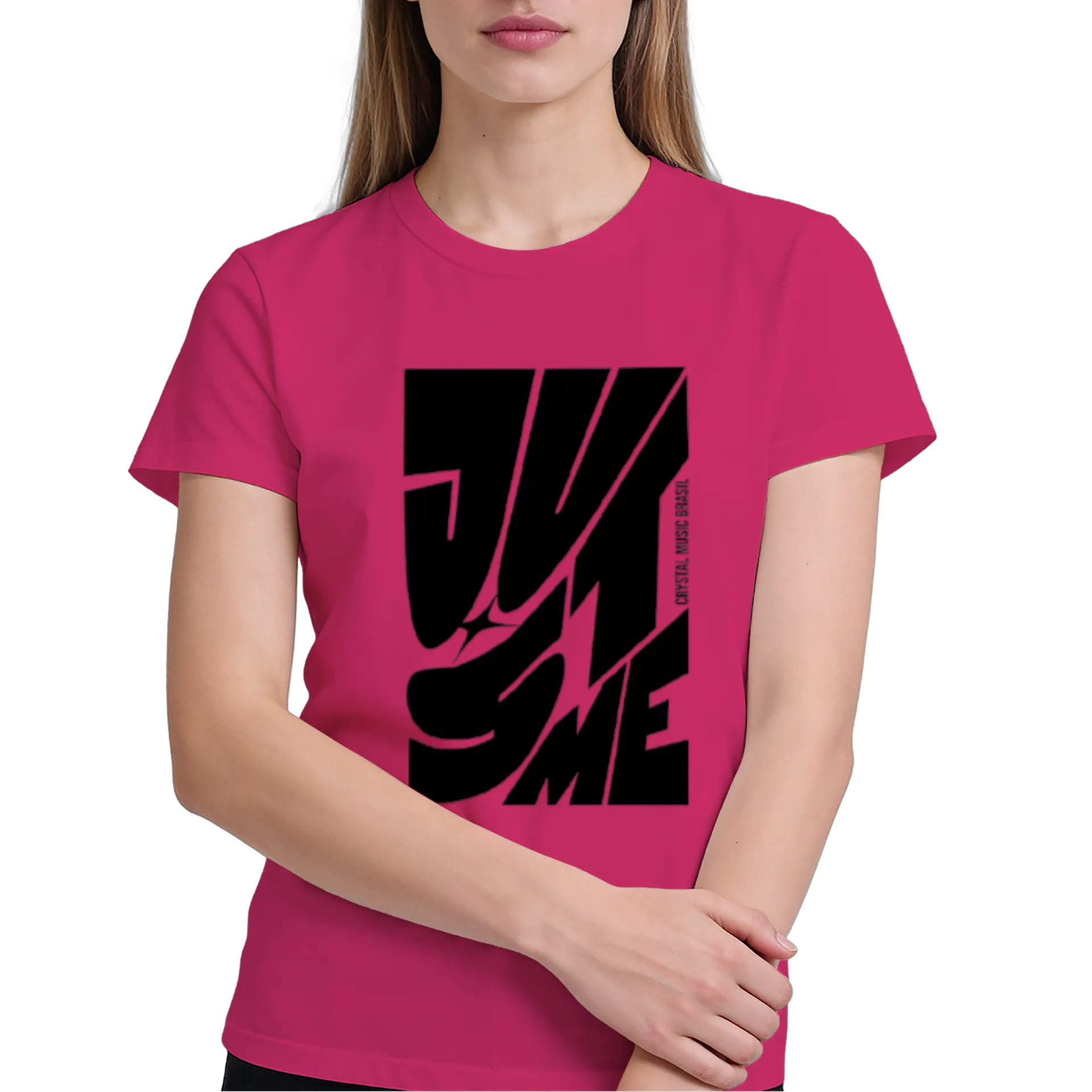 Camiseta CMB "Just Me" - Rosa - Imagem 4