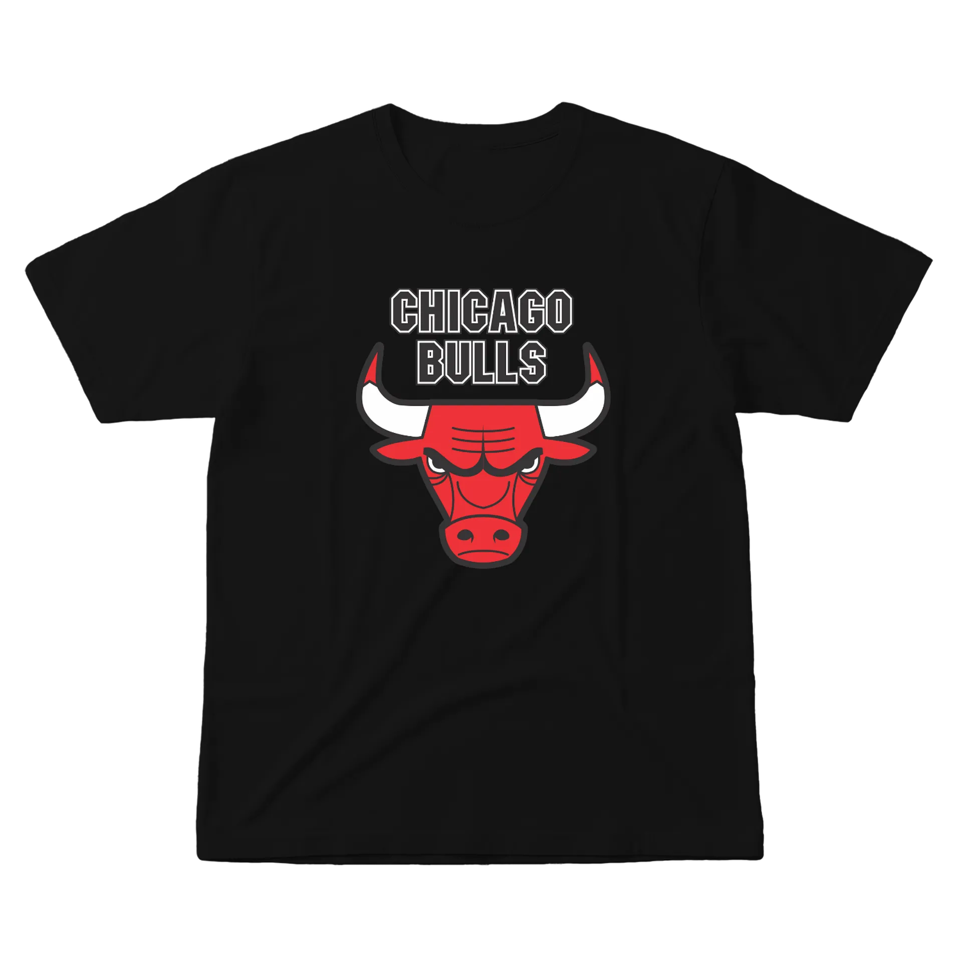 Camiseta Chicago Bulls Estampa Vermelha 100% Algodão de NEXUS STORE — imagem 1 de 6