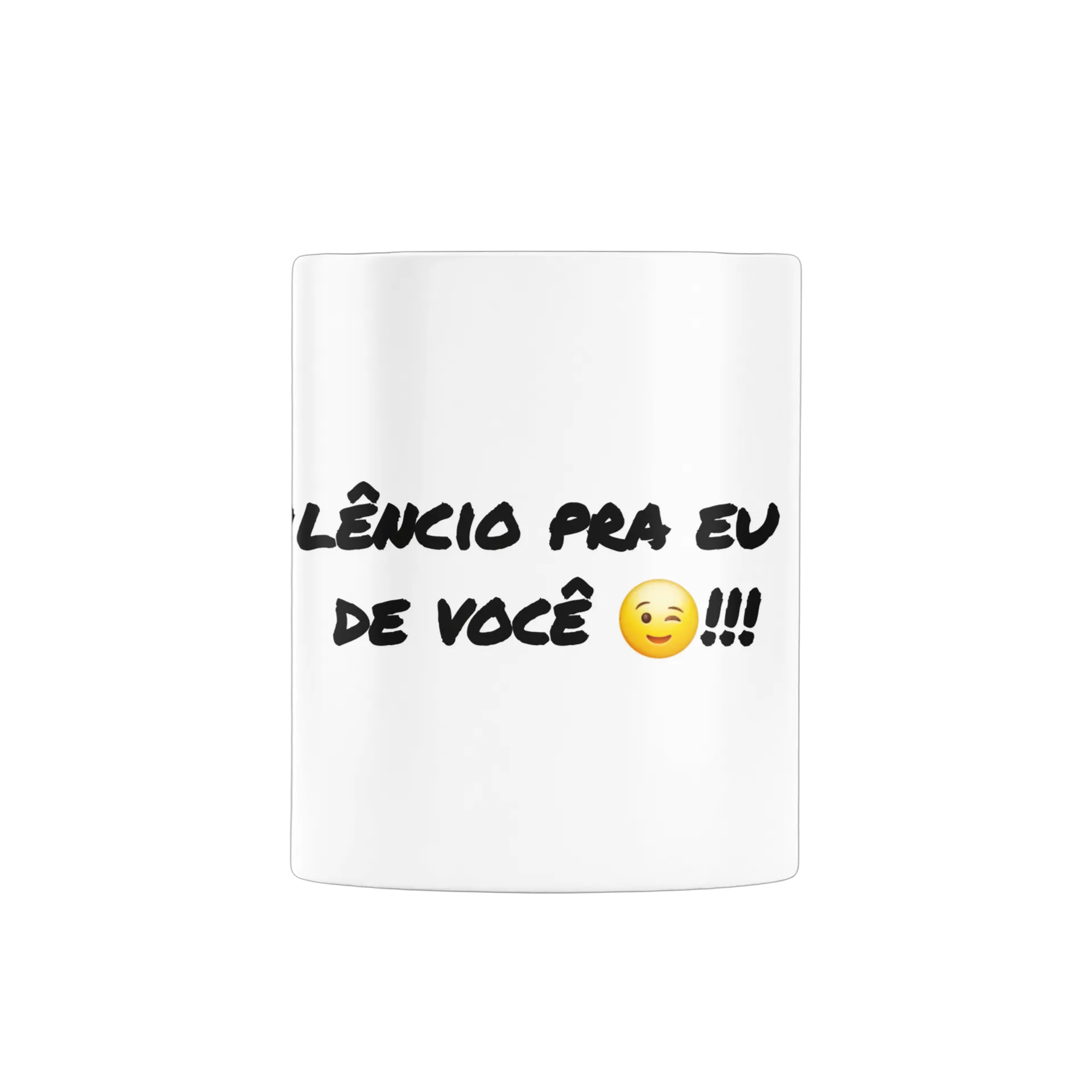 Caneca Porcelana Estampa Emoji Sorrisinho 325ml - Imagem 3