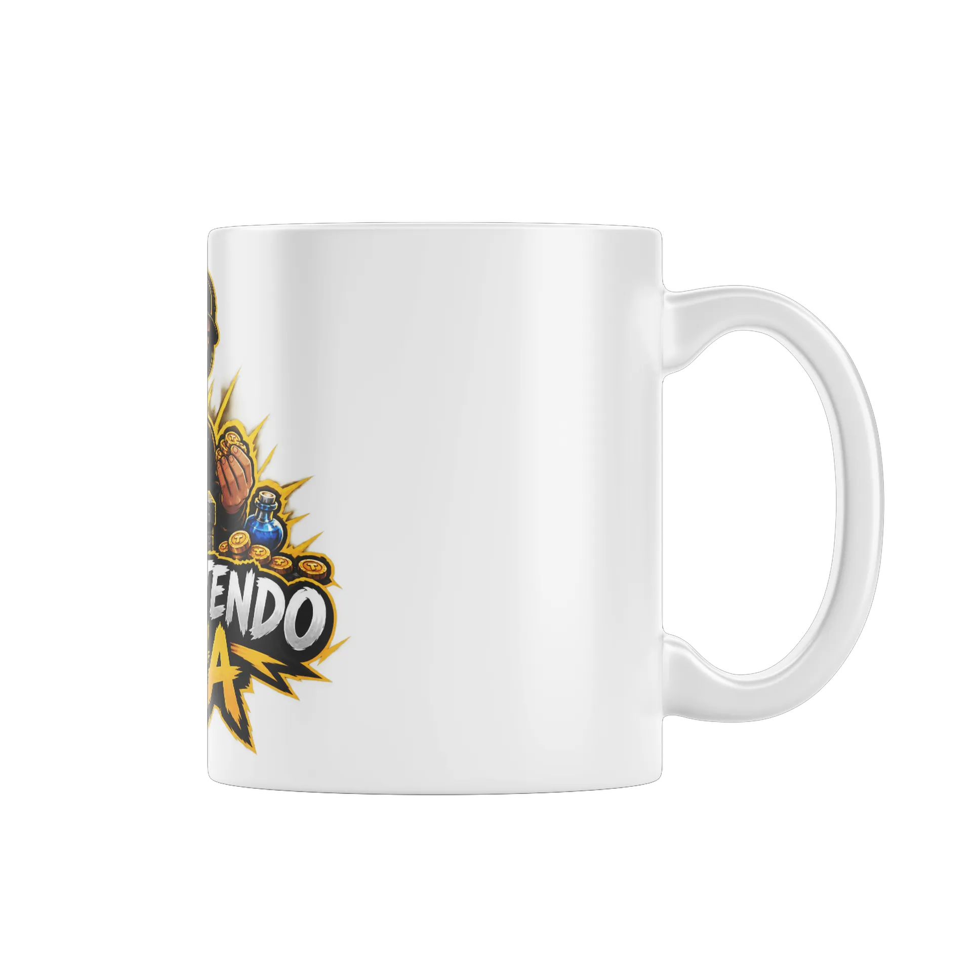 Caneca Vamo Metendo Ficha - Ju'doido de Clube do Ju'doido — imagem 1 de 4