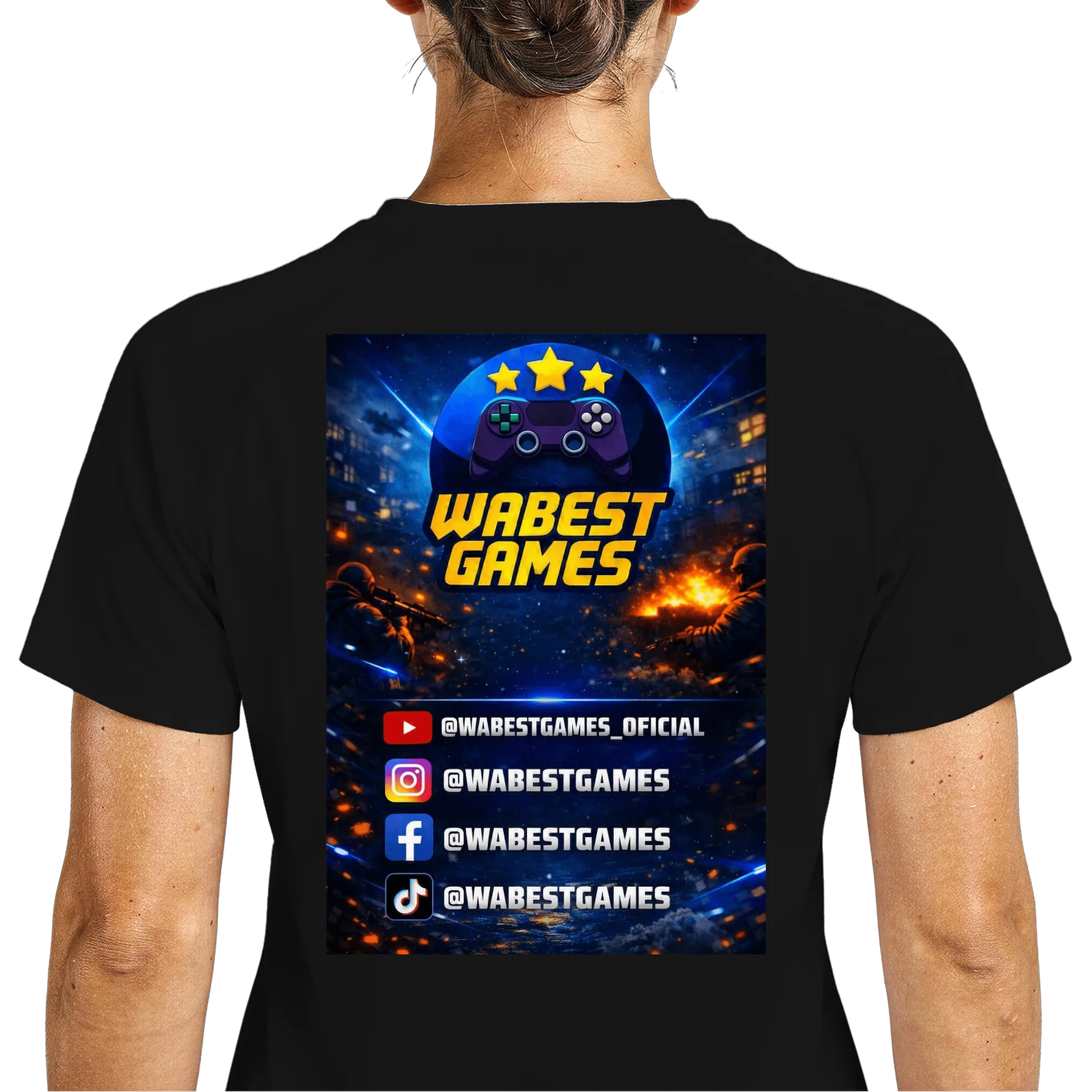 Camiseta Dry Fit WABest Games 100% Poliéster - Imagem 5