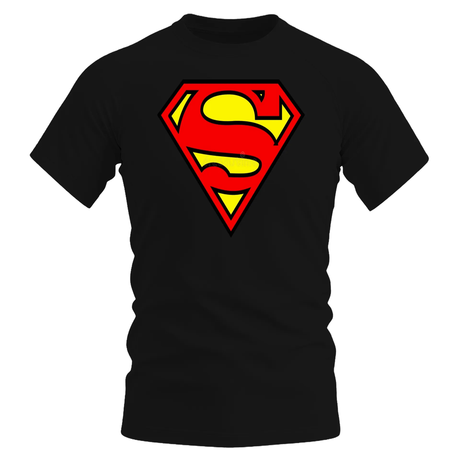 Camiseta Dry Fit Logotipo Super-herói Respirável - Imagem 1