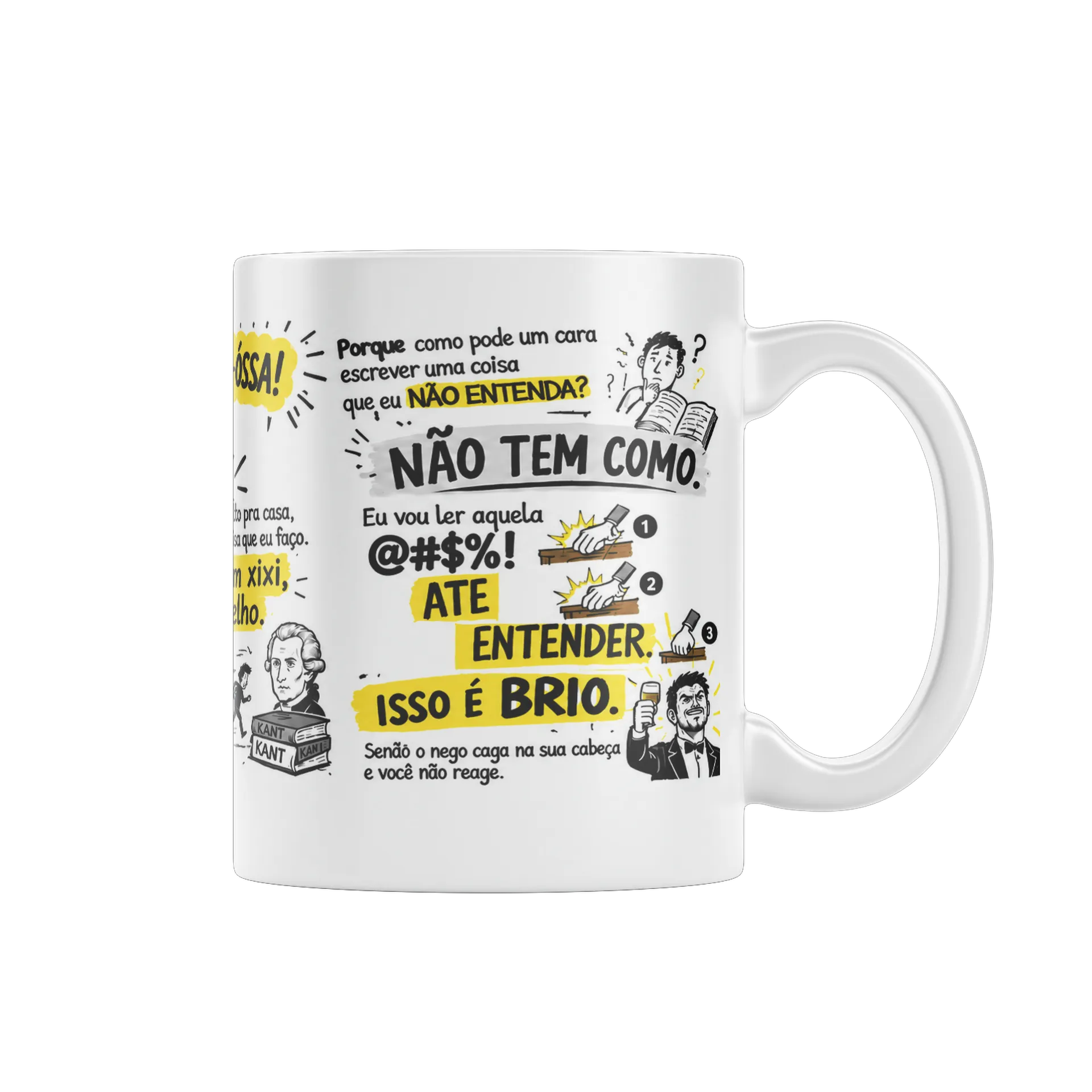 Caneca Você tem Brio? - Imagem 1