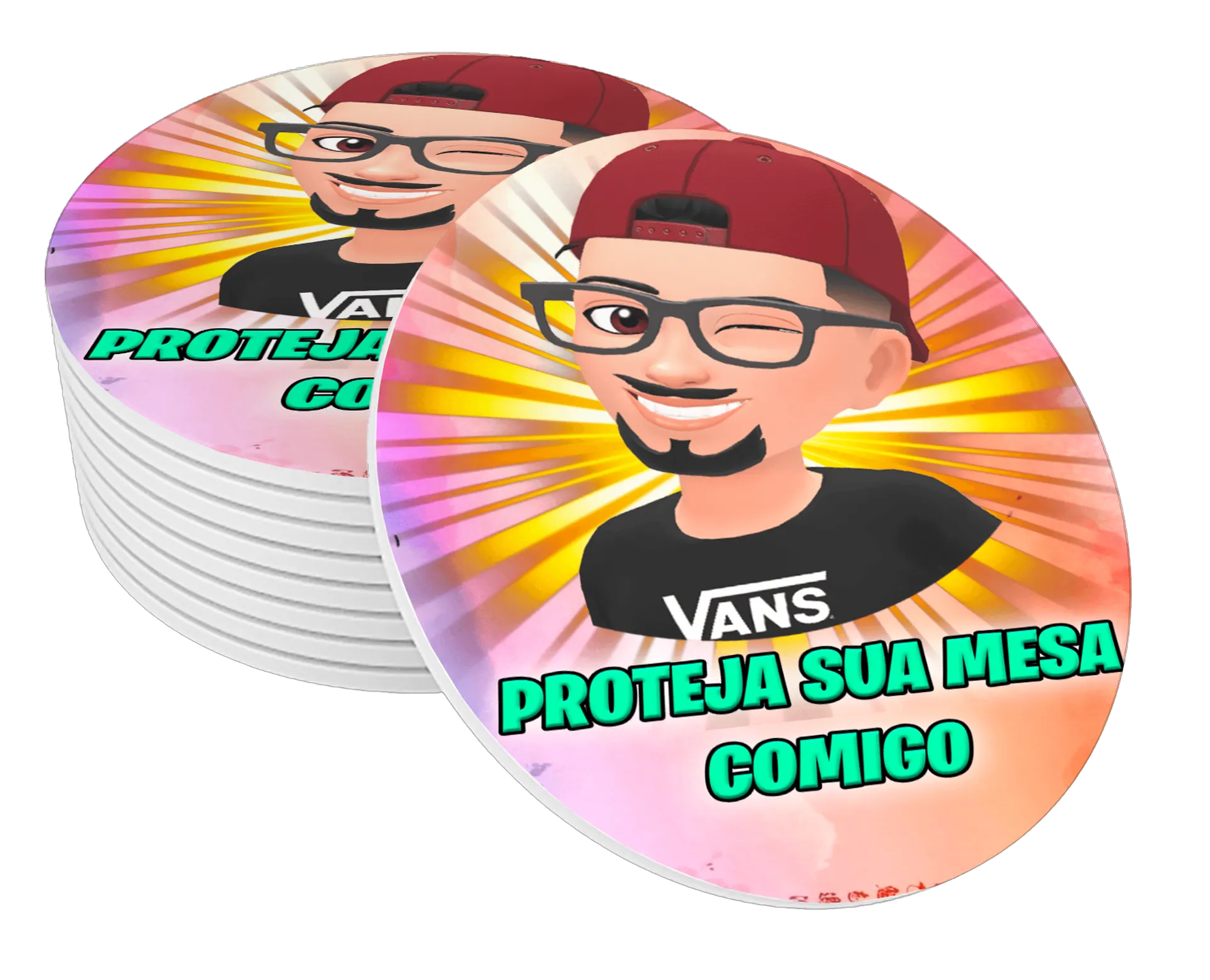 Porta-copos Pupilo protetor! - Imagem 1