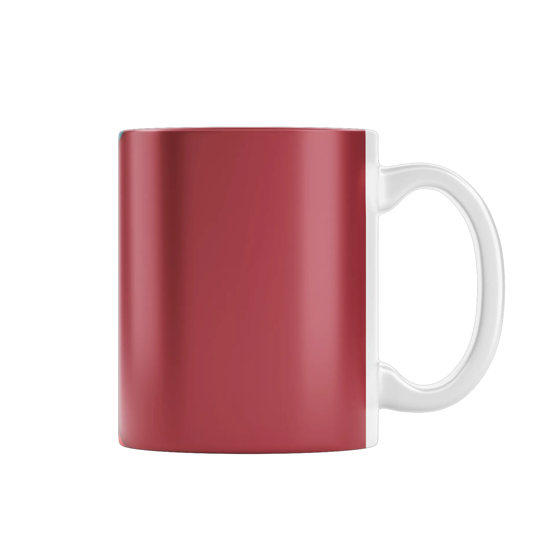 Caneca Porcelana Abstrata Geométrica 325ml - Imagem 1