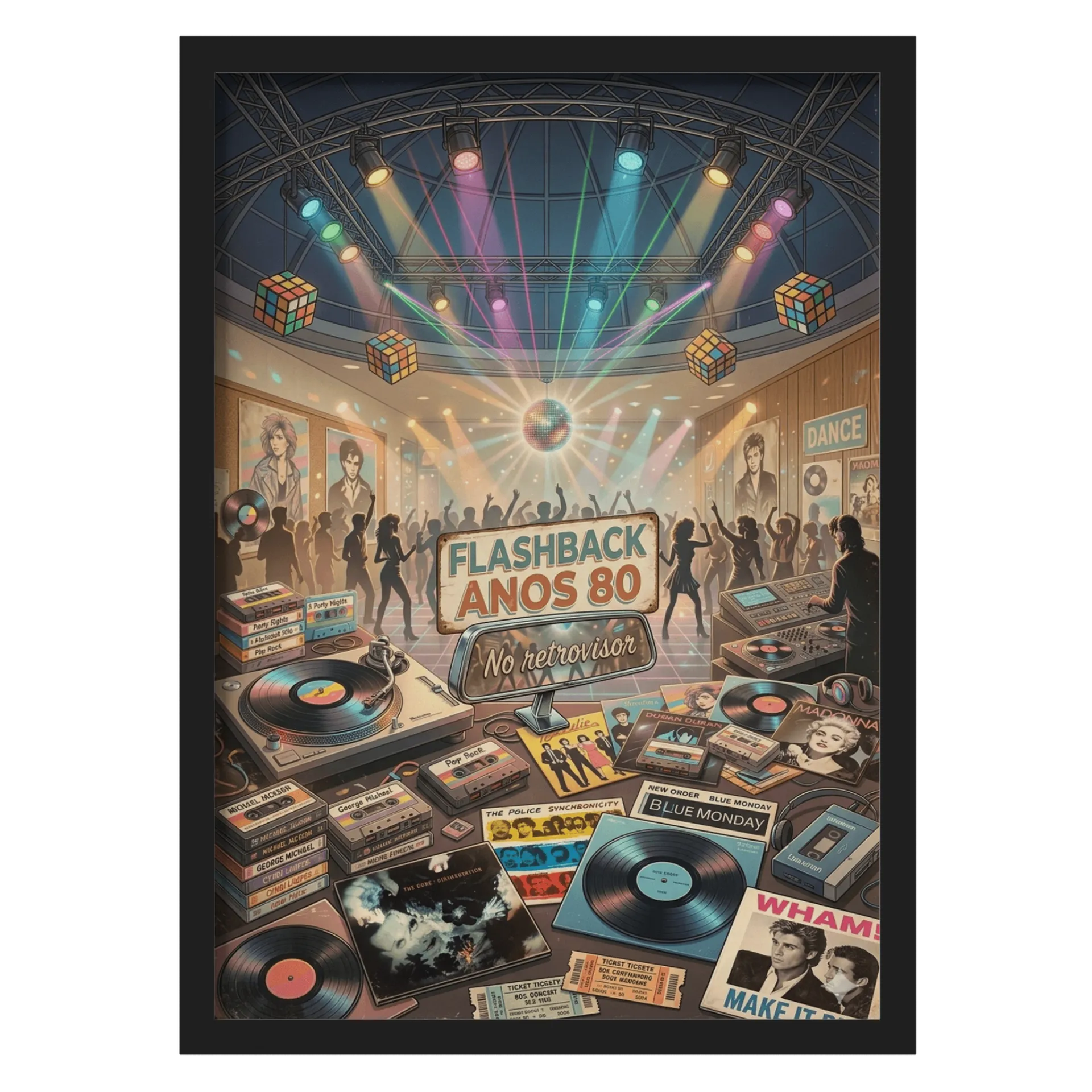 Quadro A3 personalizado - Imagem 1