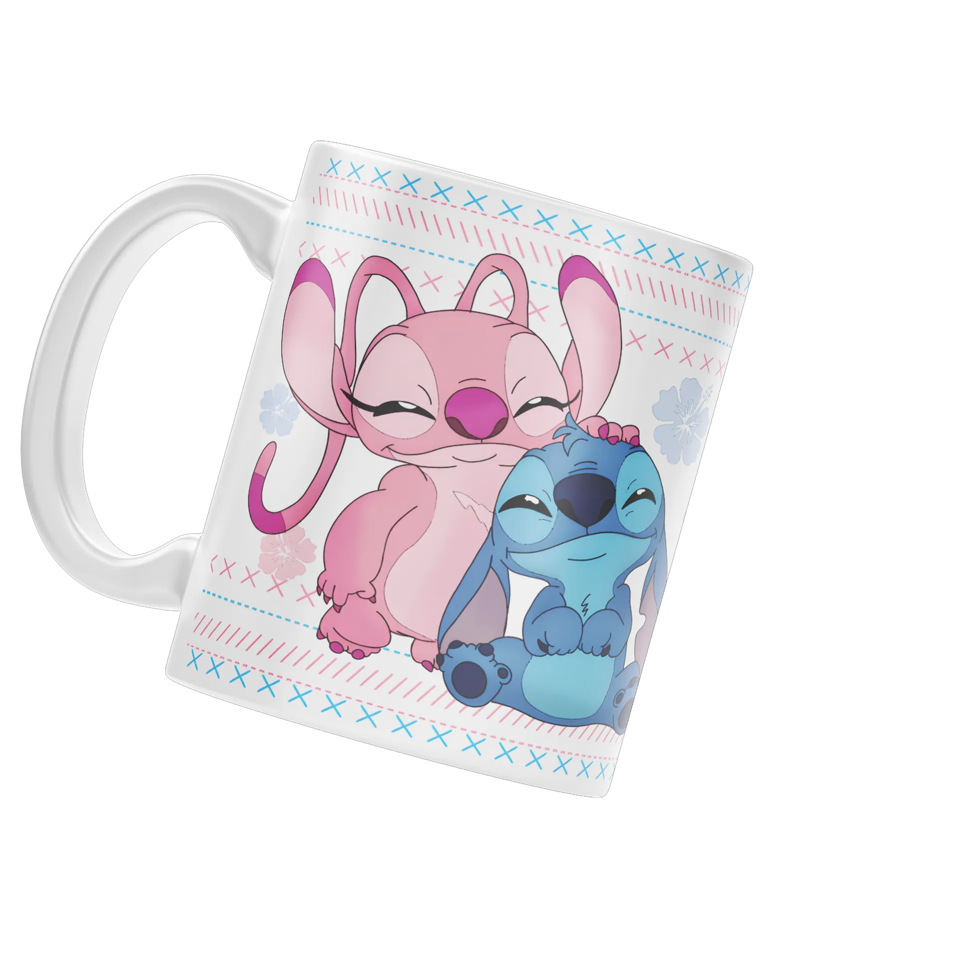 Caneca Stitch e angel personalizada - Imagem 3