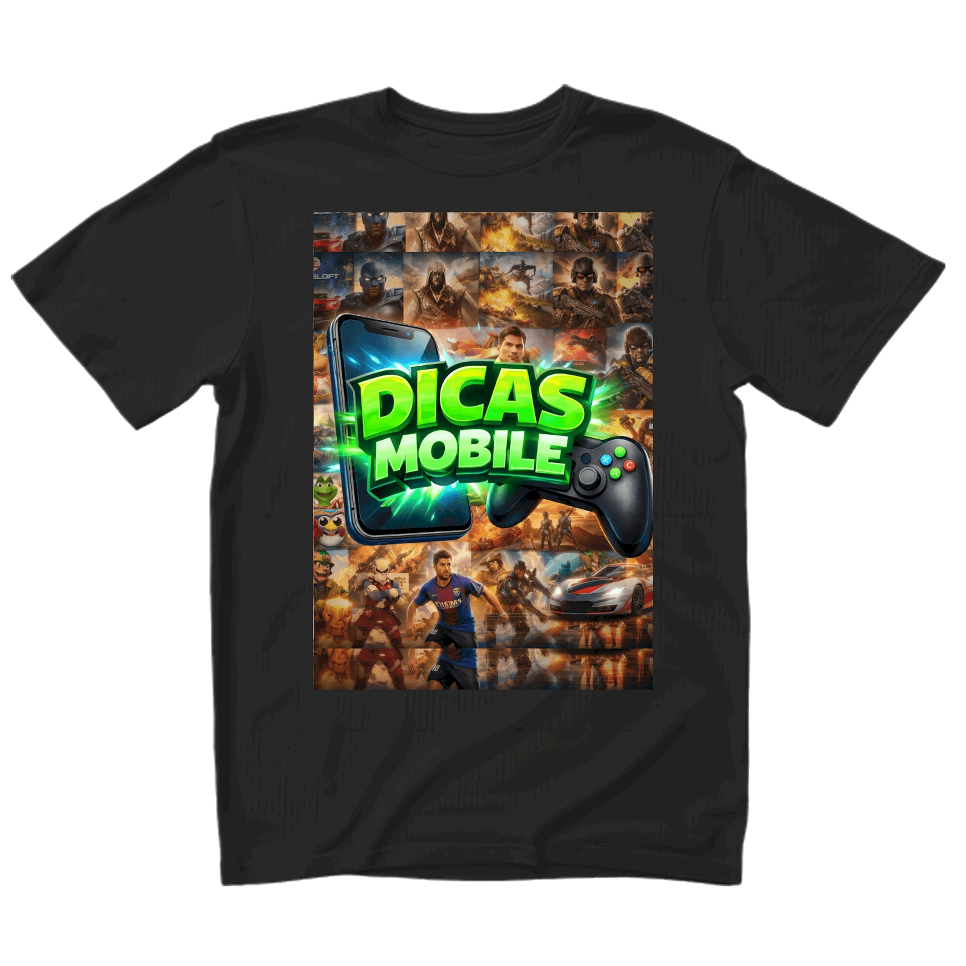 Camiseta Dicas Mobile Tiktok de Dicas Mobile