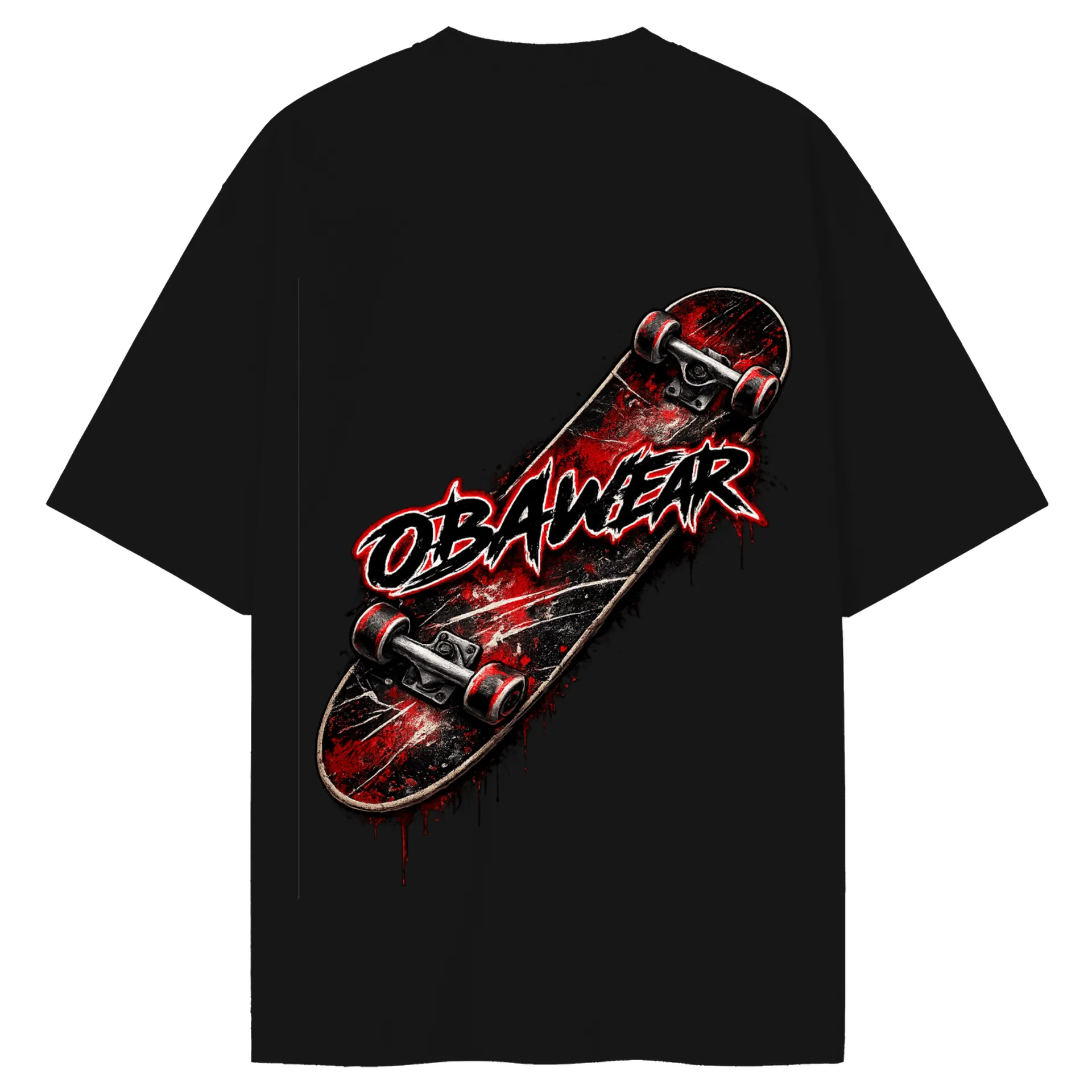 Camiseta Oversized skate obawear  - Imagem 2