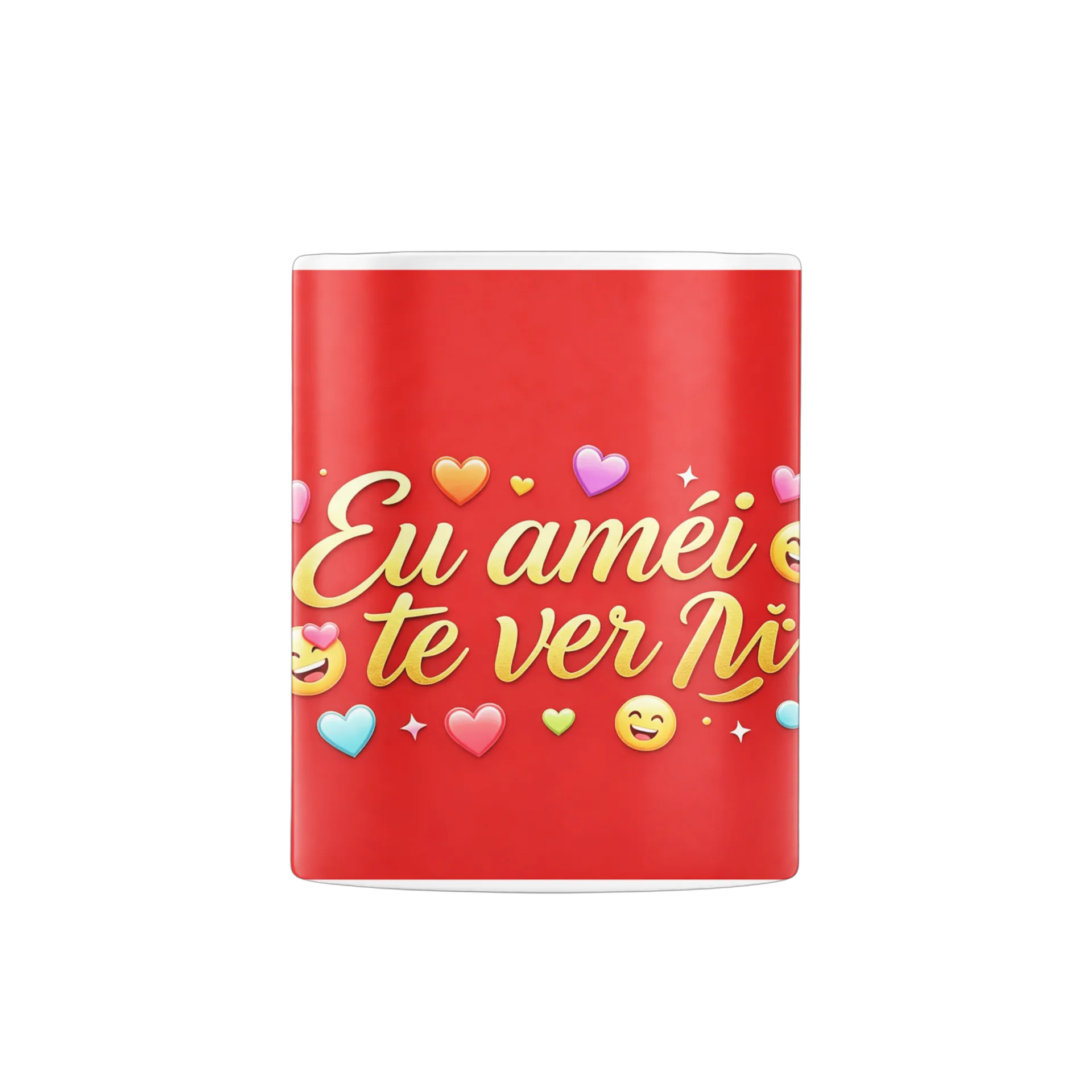 Caneca Personalizada Coração Emoji Variedade 325ml - Imagem 3