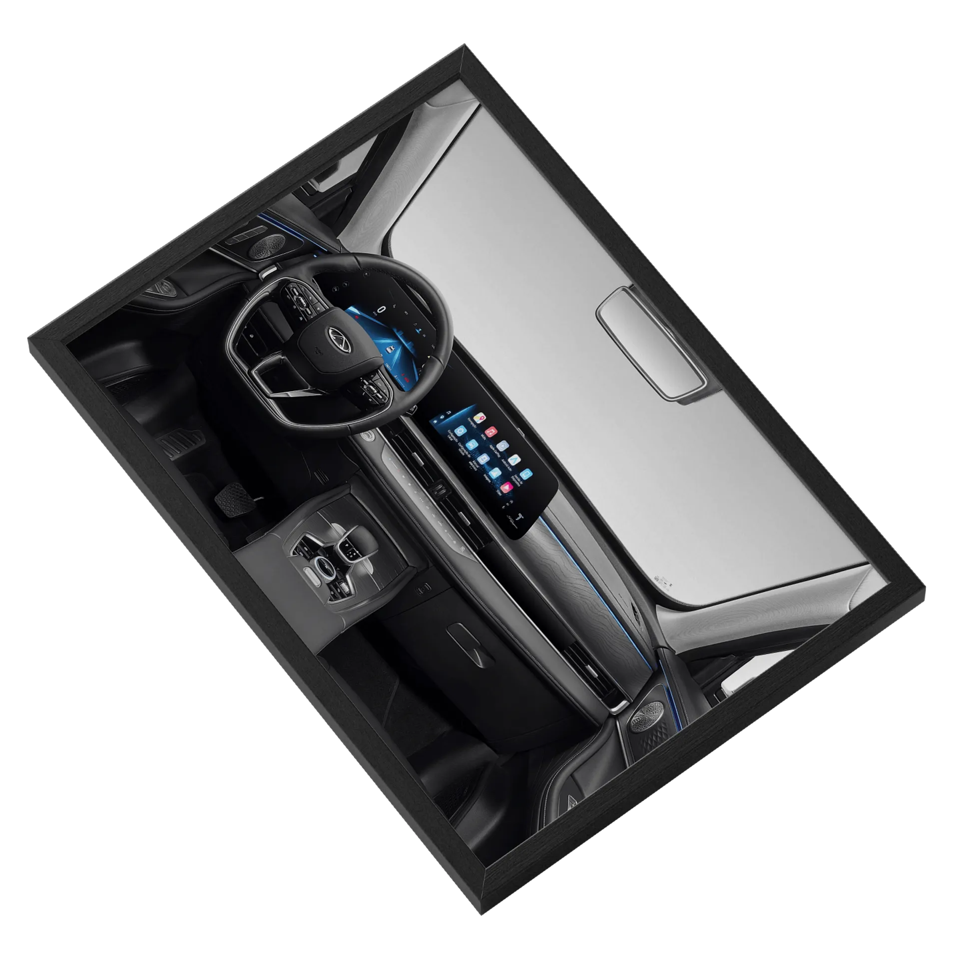 Quadro A3 personalizado Com Vidro Tiggo 8 Pró - Imagem 2
