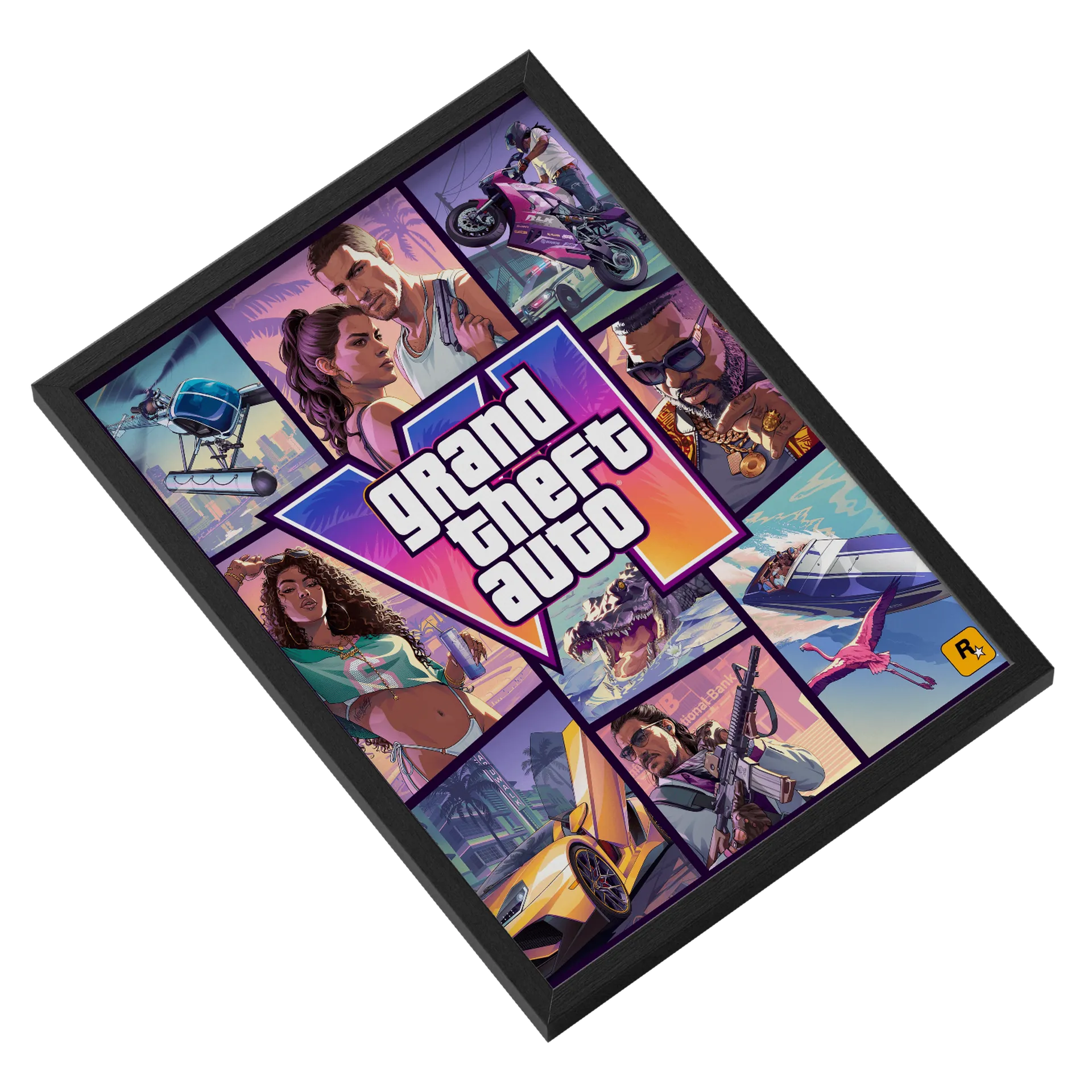Quadro A3 personalizado Com Vidro - Imagem 2