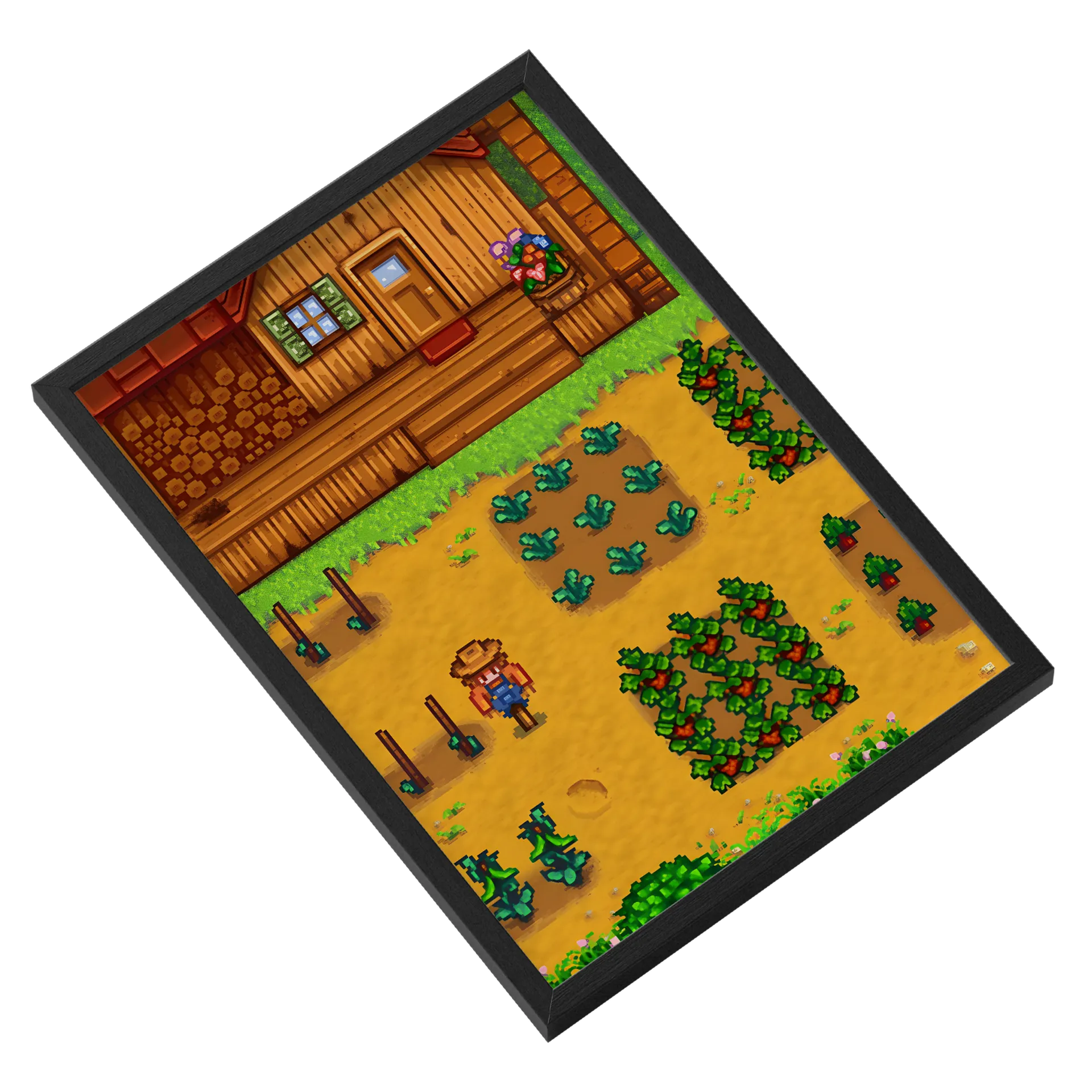 Quadro A3 Stardew Valley A1 Com Vidro - Imagem 2