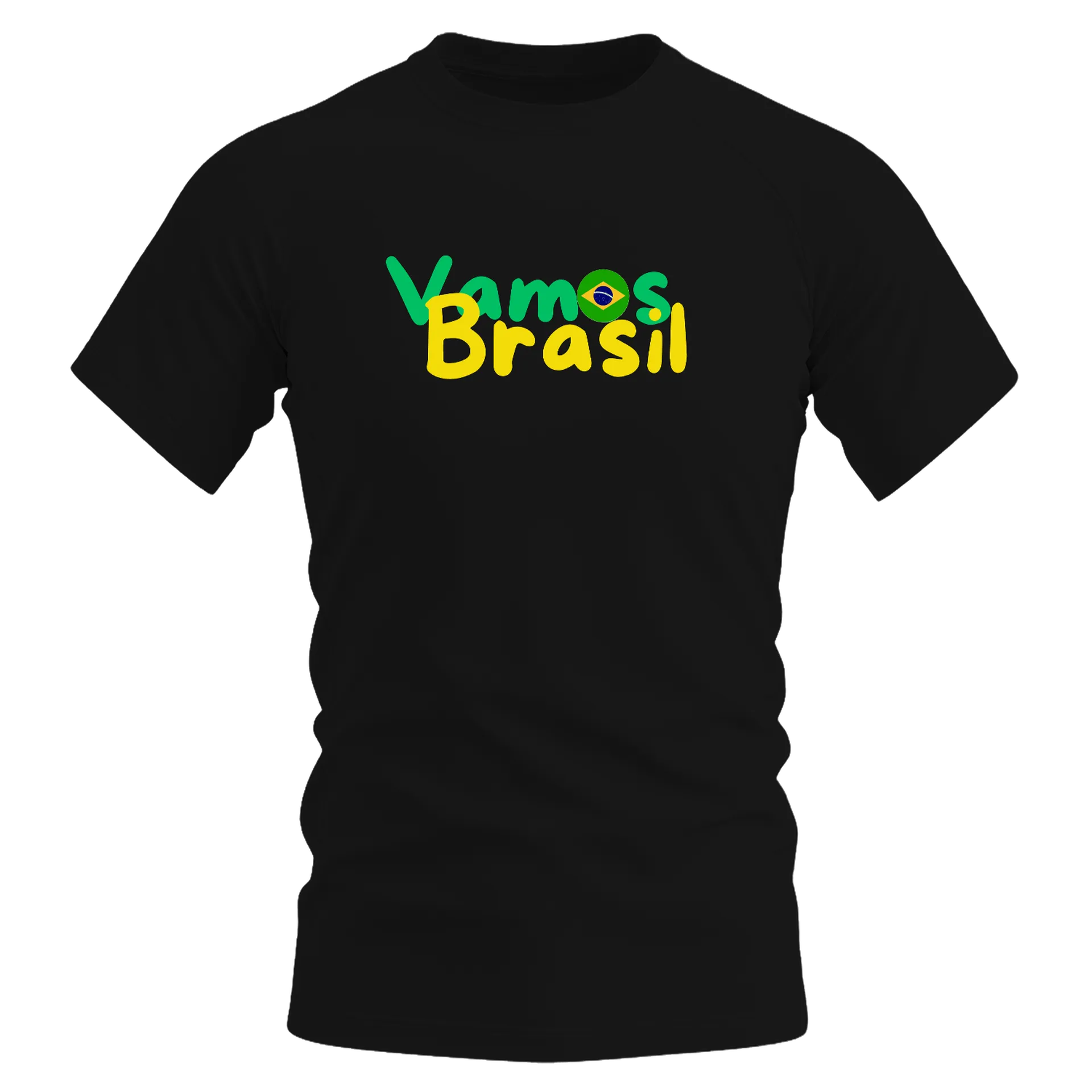 Camiseta DryFit Vamos Brasil - Imagem 1